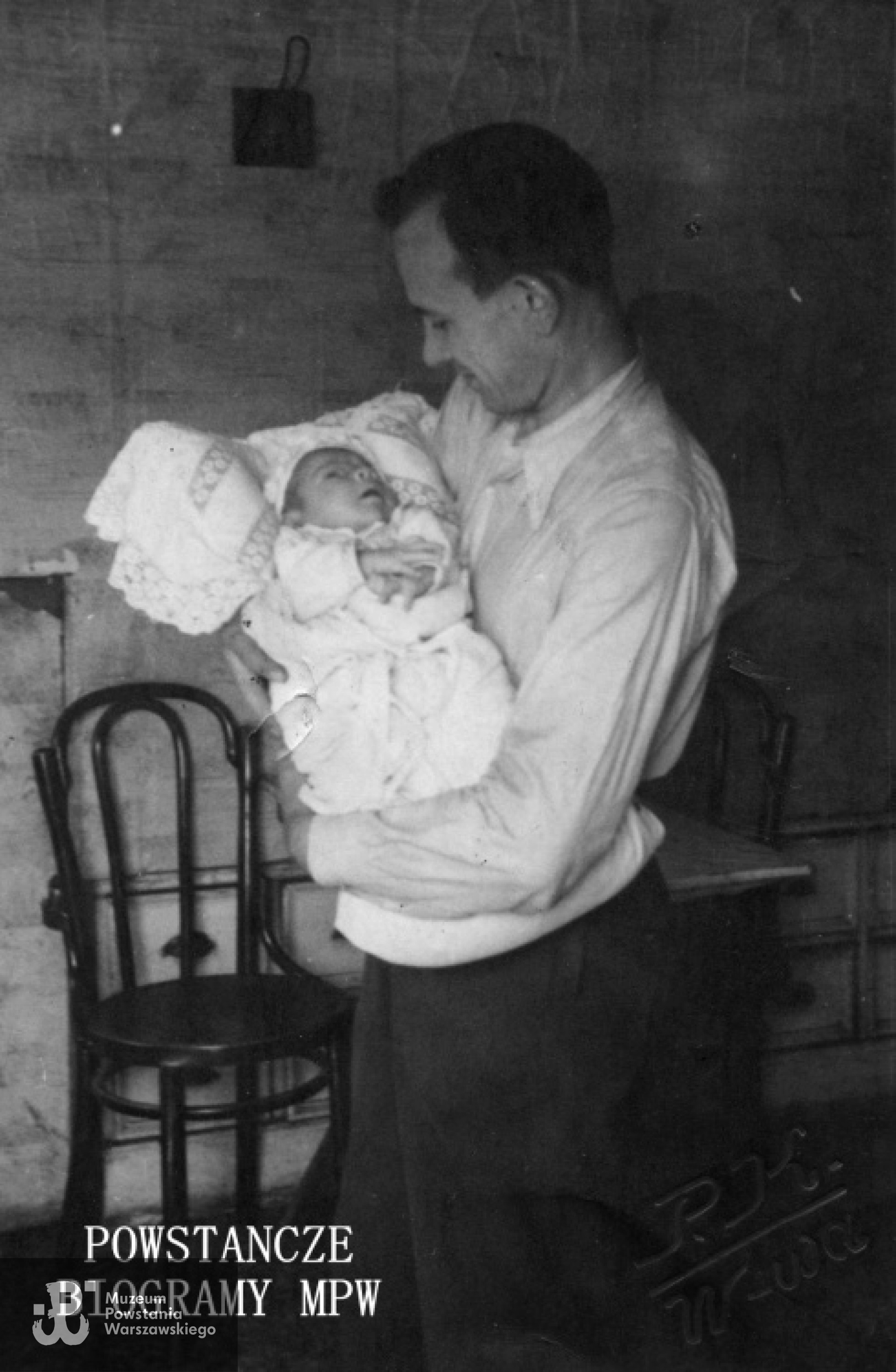 Piotr Kodorski z synem Zbyszkiem. Fot. z archiwum rodzinnego Bożeny Jóźwiak / MPW-IP/7885