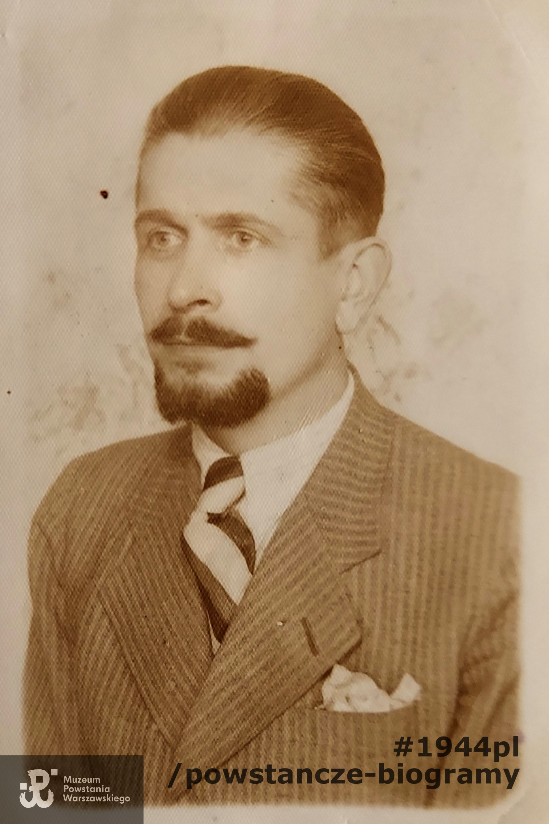 Edmund Piotr Marszałek "Mściciel" (1905-1944). Fot. ze zbiorów rodzinnych udostępnił p. Jan Zambrzycki