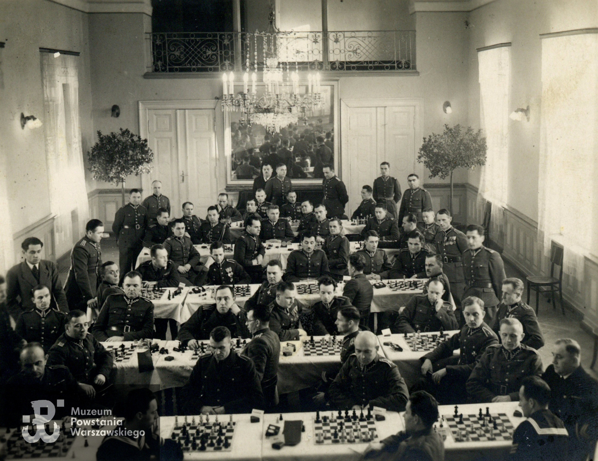 Pułk Radiotelegraficzny w Warszawie. Okres międzywojenny.  Fot. ze zbiorów rodzinnych, udostępniła p. Kinga Rusin, wnuczka Powstańca