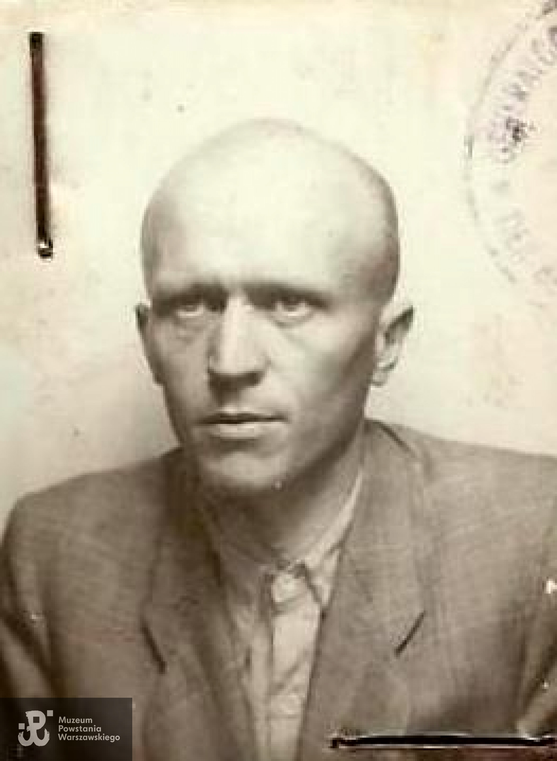 ppor. Stefan Rodkiewicz "Lech".  Zdjęcie legitymacyjne - 1942 rok. 