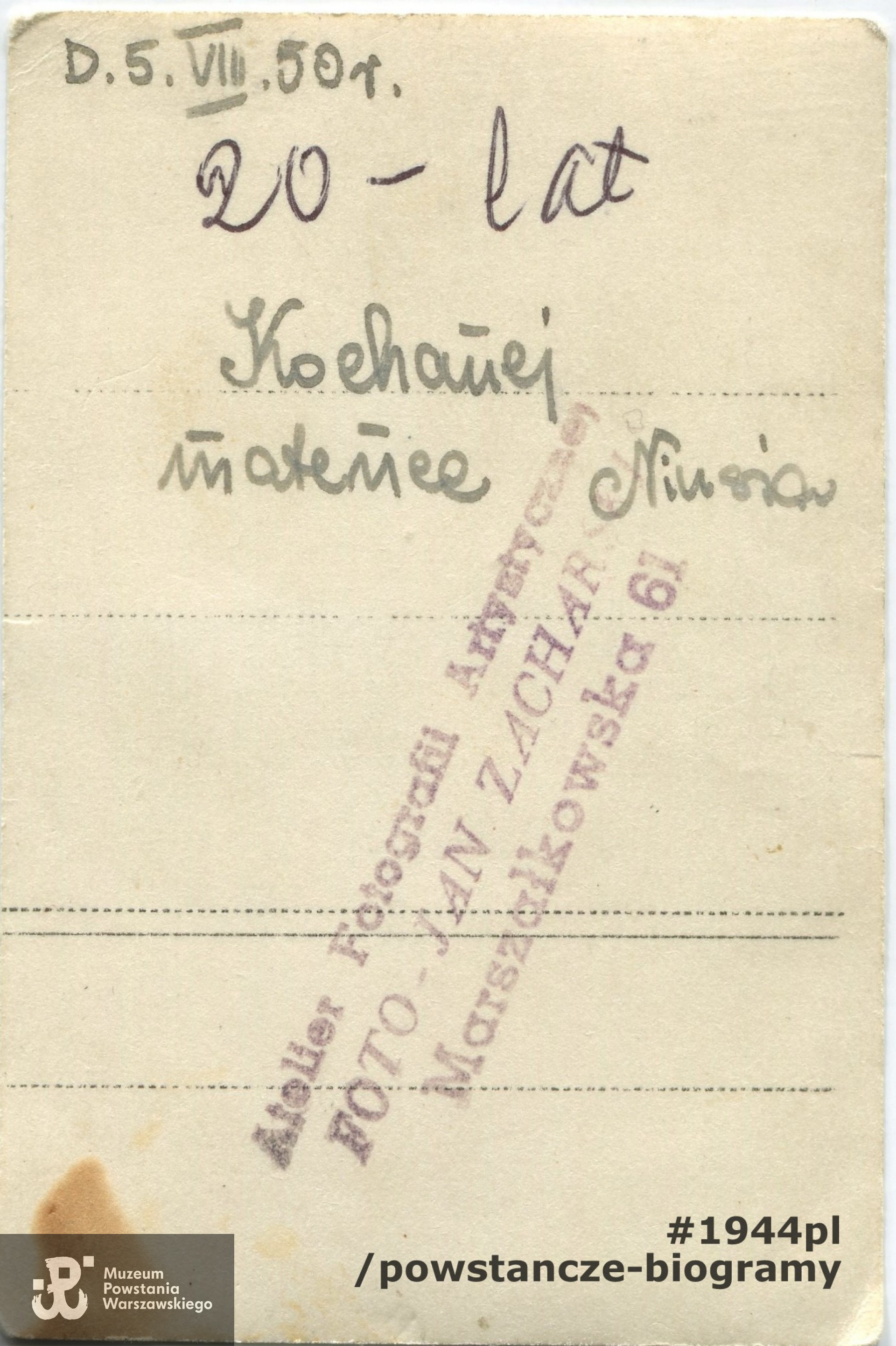 Fot. ze zbiorów rodzinnych