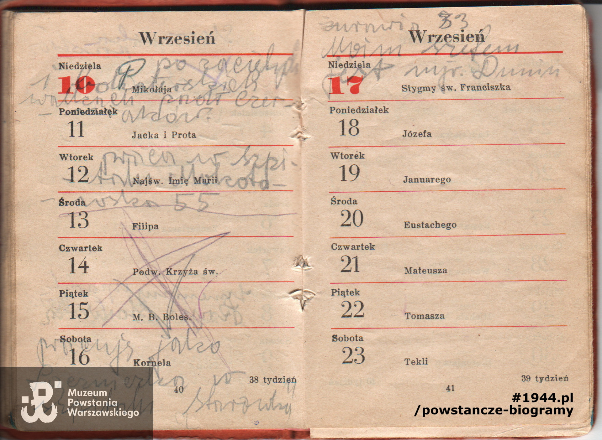 Z archiwum rodzinnego udostępniła p. Danuta Mikuła - Dobroń