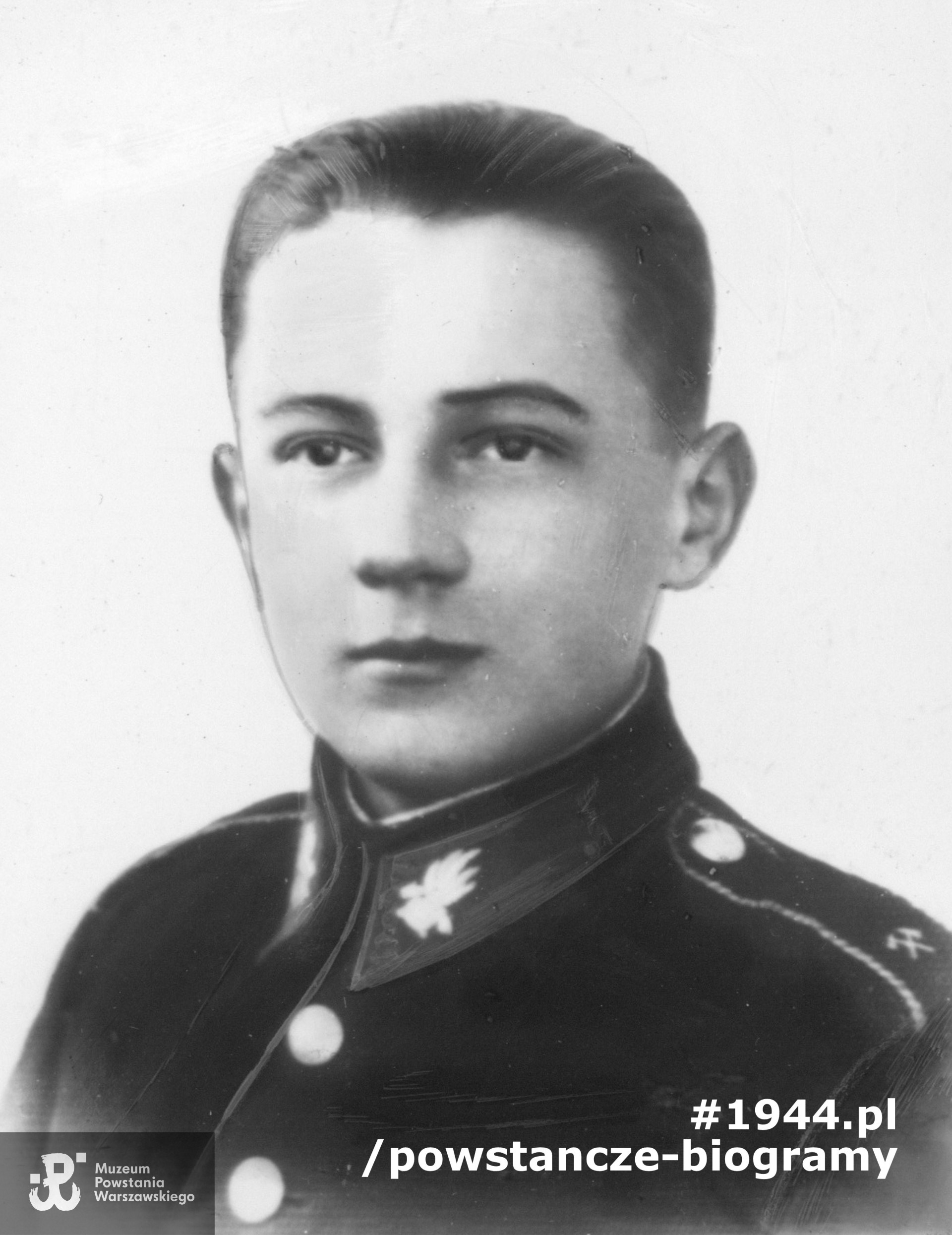 st. strz. Ryszard Gałka "Karaś" (1925-1944). Fot. ze zbiorów Muzeum Powstania Warszawskiego - materiały Jana Rockiego