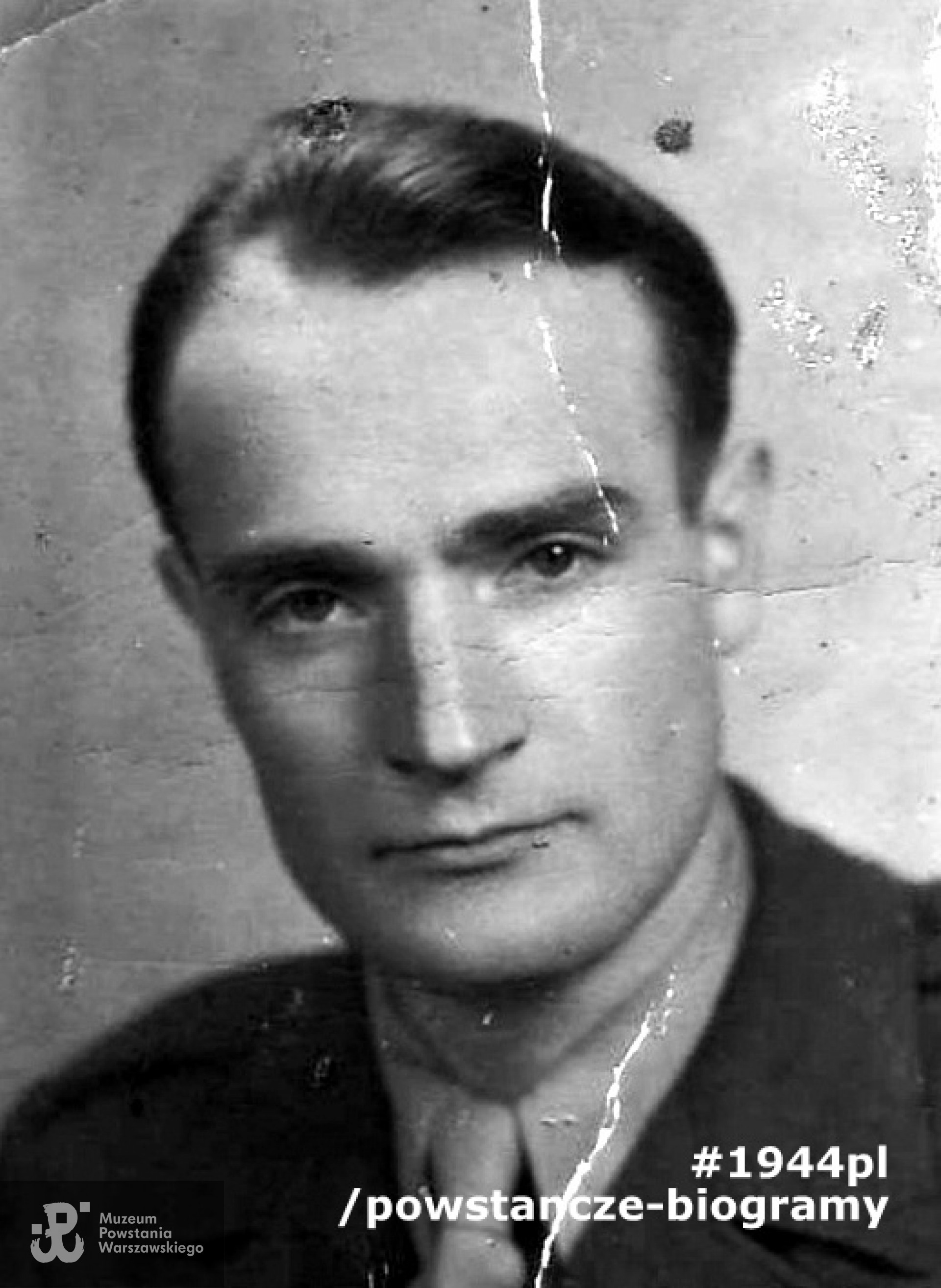 Stanisław Konarski "Paw". Zdjęcie udostępnione przez p. Ludwika Juliusza Zakrzewskiego (2009 r.)