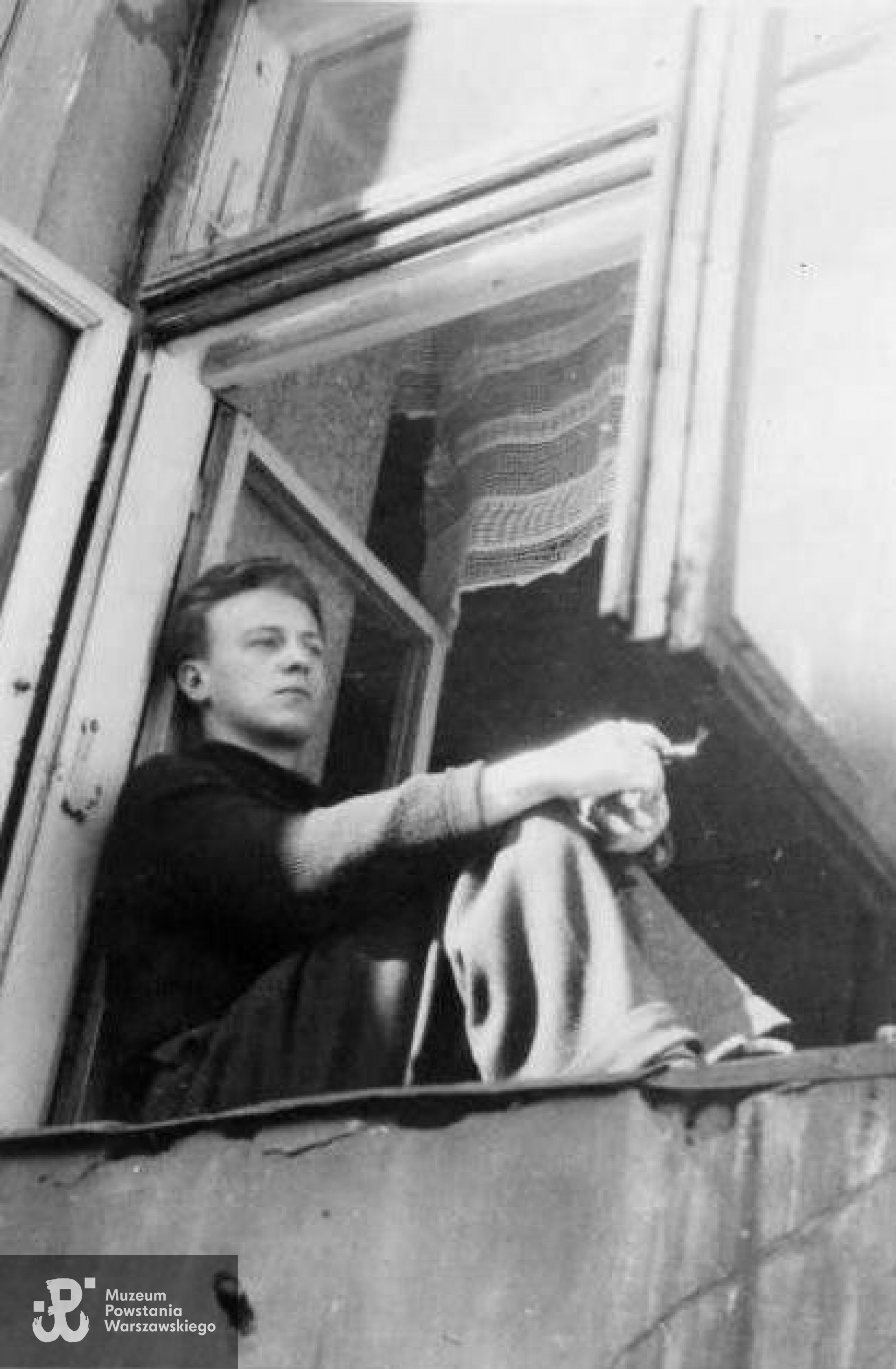 Stanisław Zołociński, 1943 rok. Zdjęcie ze zbiorów Urszuli Katarzyńskiej-Ballner. Skan: materiały do Słownika Uczestników PW - Pokój Kombatanta MPW