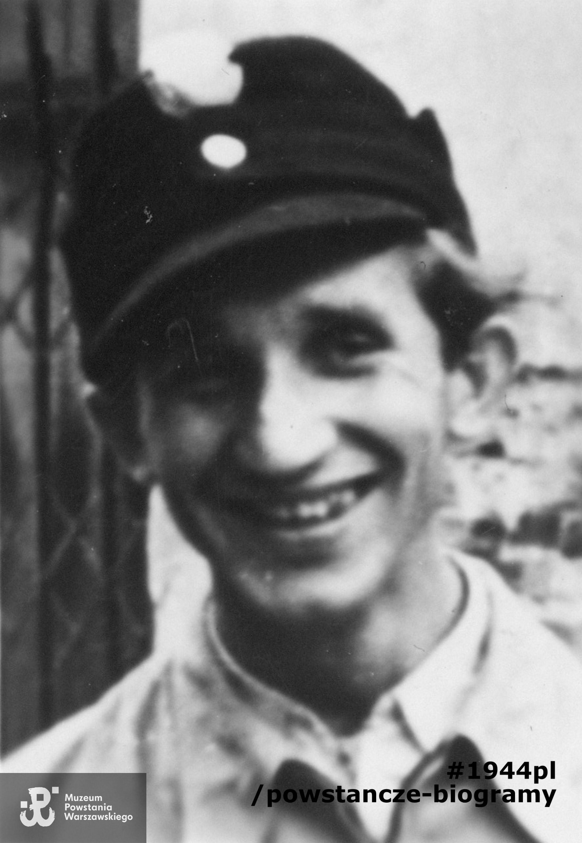 st. strz. Henryk Baran "Niewinny", "Maciek" (1920-2007). Fot. ze zbiorów Muzeum Powstania Warszawskiego, sygn. P/8277-026