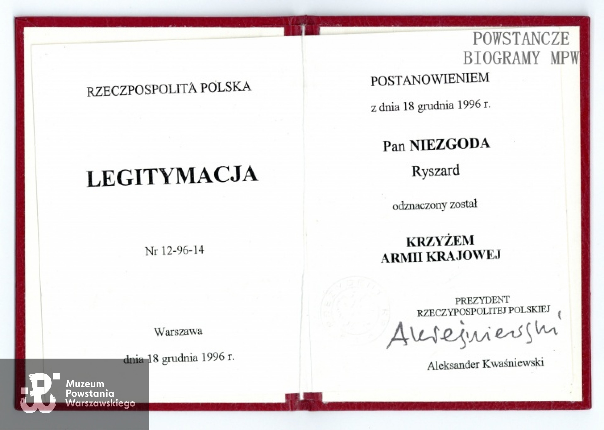 Ze zbiorów Muzeum Powstania Warszawskiego, sygn. P/8584