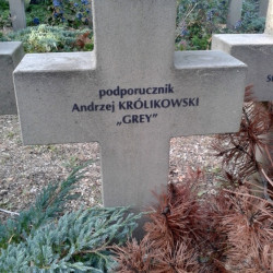 Mogiła ppor. Andrzeja Królikowskiego ps. 