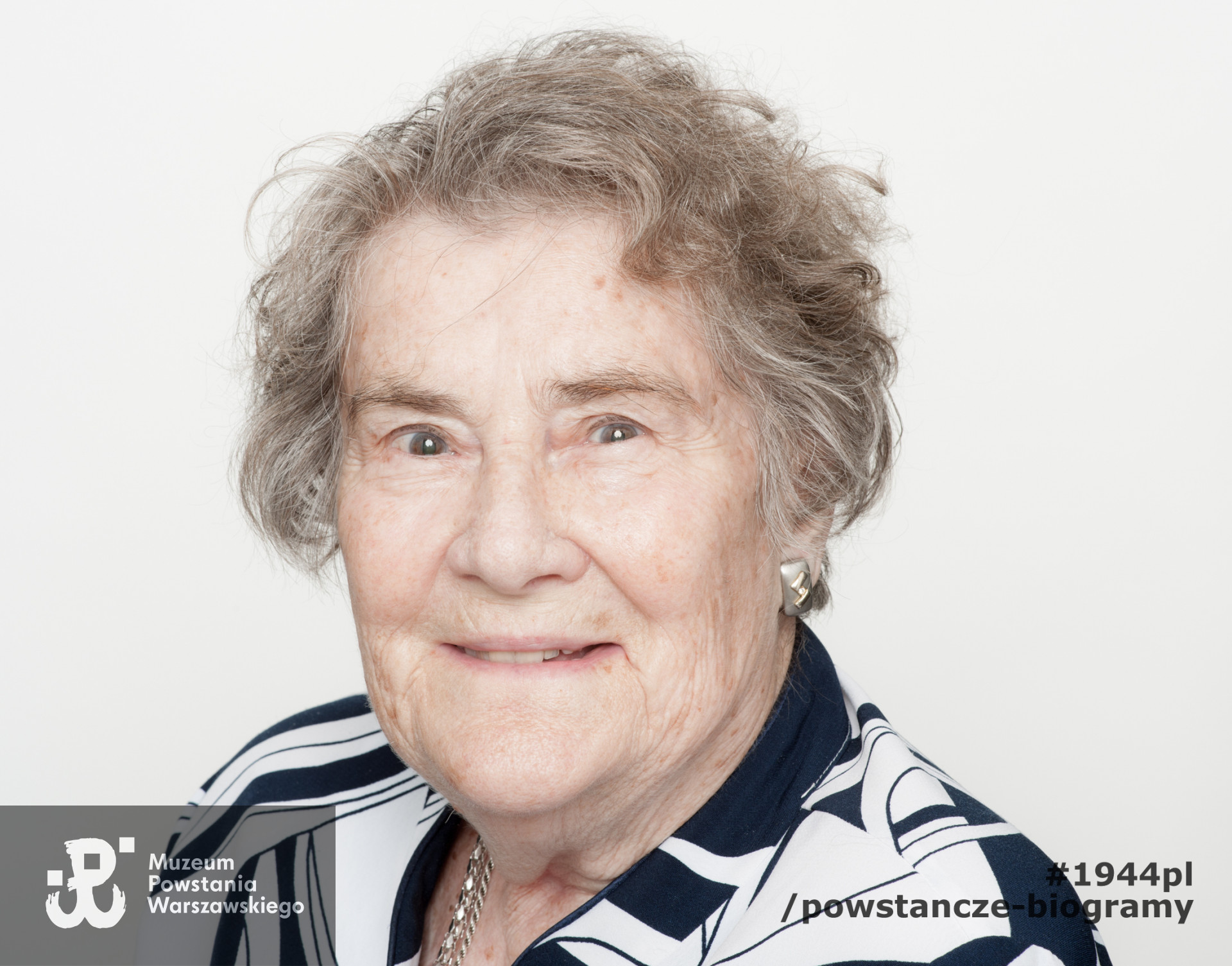 Zdjęcie z serii portretów Powstańców Warszawskich w ramach projektu "1944/70/2014" realizowanego przez grupę WWPHOTO dla uczczenia 70. rocznicy wybuchu Powstania Warszawskiego. Muzeum Powstania Warszawskiego, 22.07-04.08 2013.