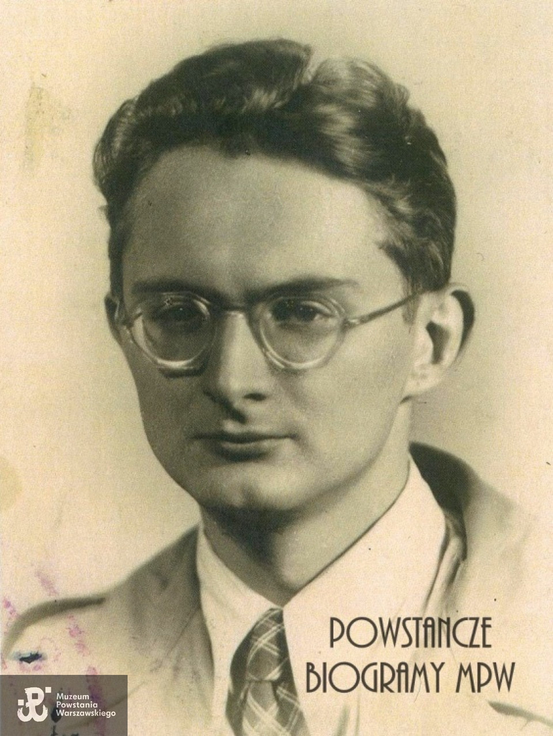 Ludwik Borawski "Bojcza" (1925-1971) Fot. AR MPW