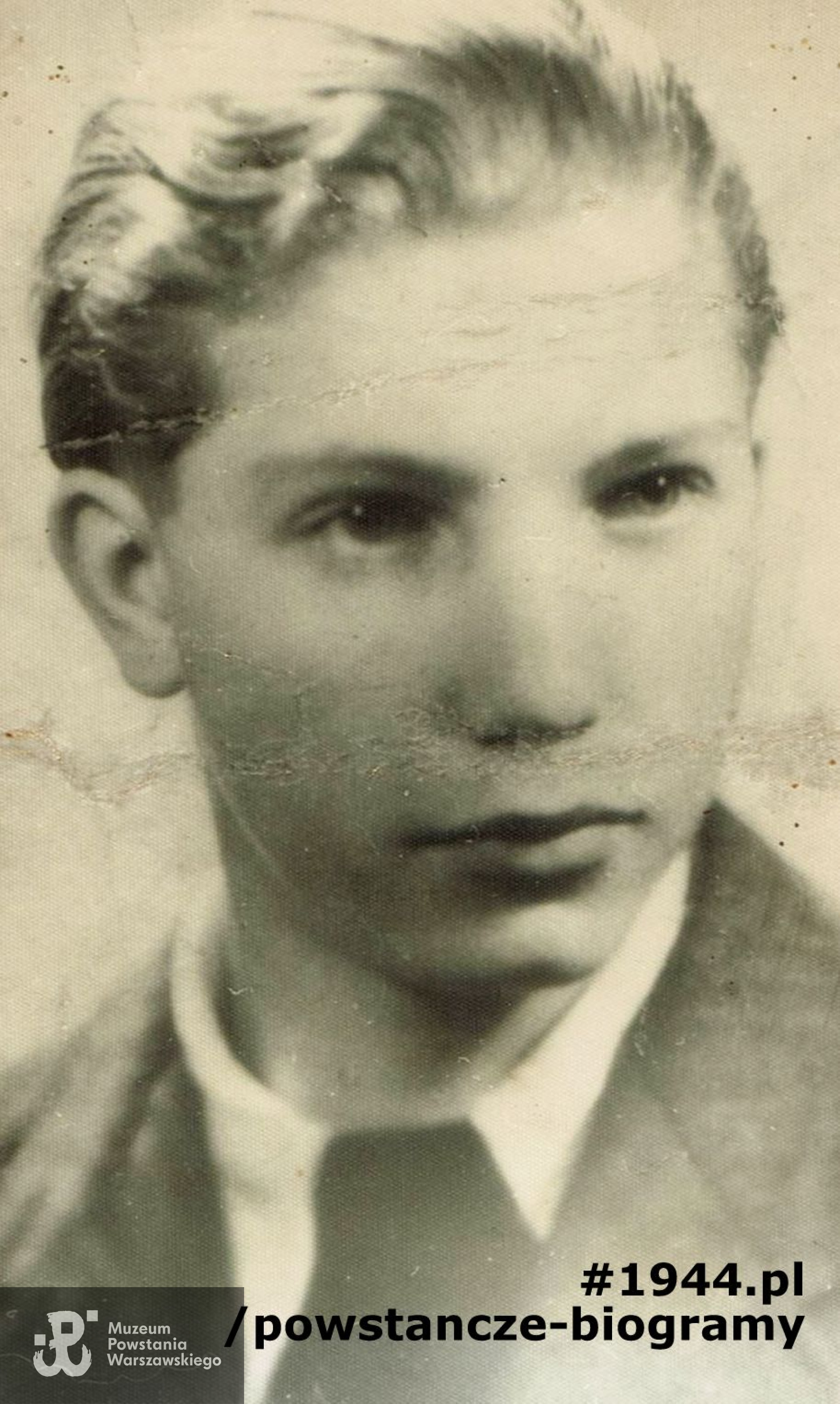 strz. Jerzy Rosolak "Osa" (1928 - 1944) Fot. z archiwum rodzinnego udostępniła p. Hanna Gniadzik