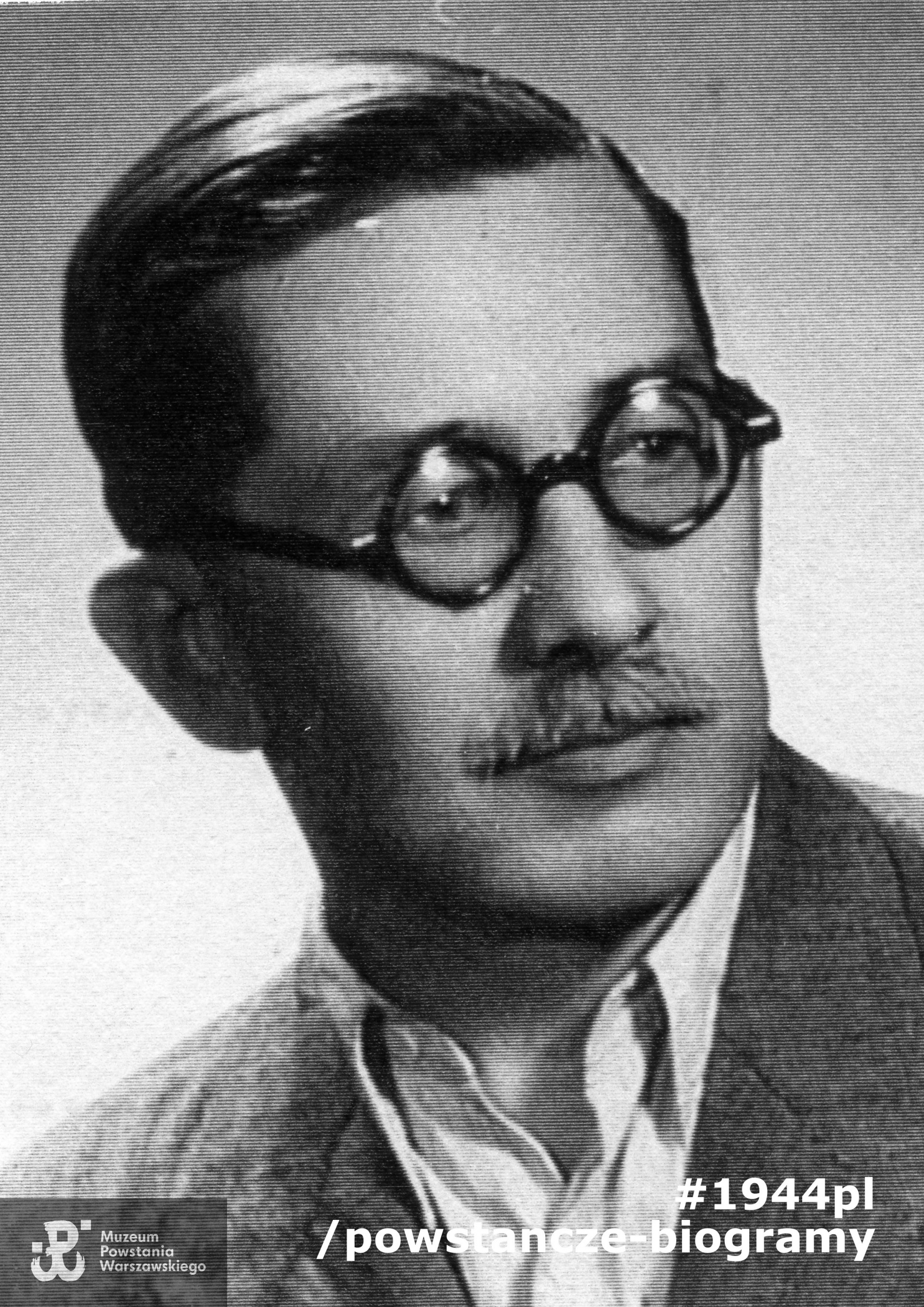 Henryk "Zaks"- Majewski "Victor" (1900-1965). Fot. materiały do Słownika Uczestników PW - zbiór WIEPW