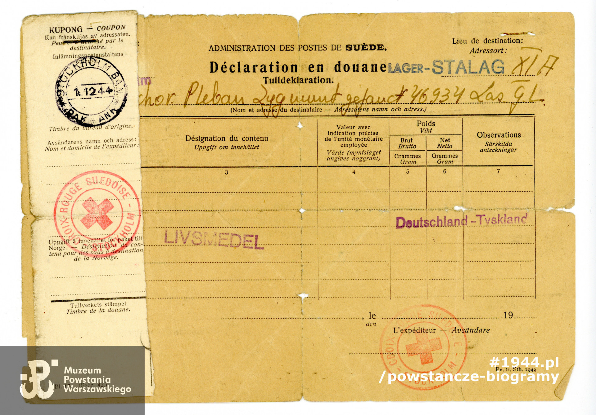 Ze zbiorów Muzeum Powstania Warszawskiego, sygn.  P/8768/17