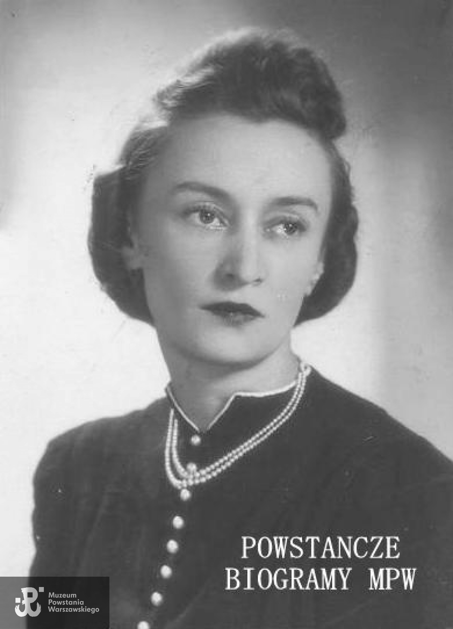 strz. Irena Stefania Ungeheier z domu Kuligowska "Drogomir", "Irena"  (1912-1944). Fot. udostępnił Sławomir Wróblewski