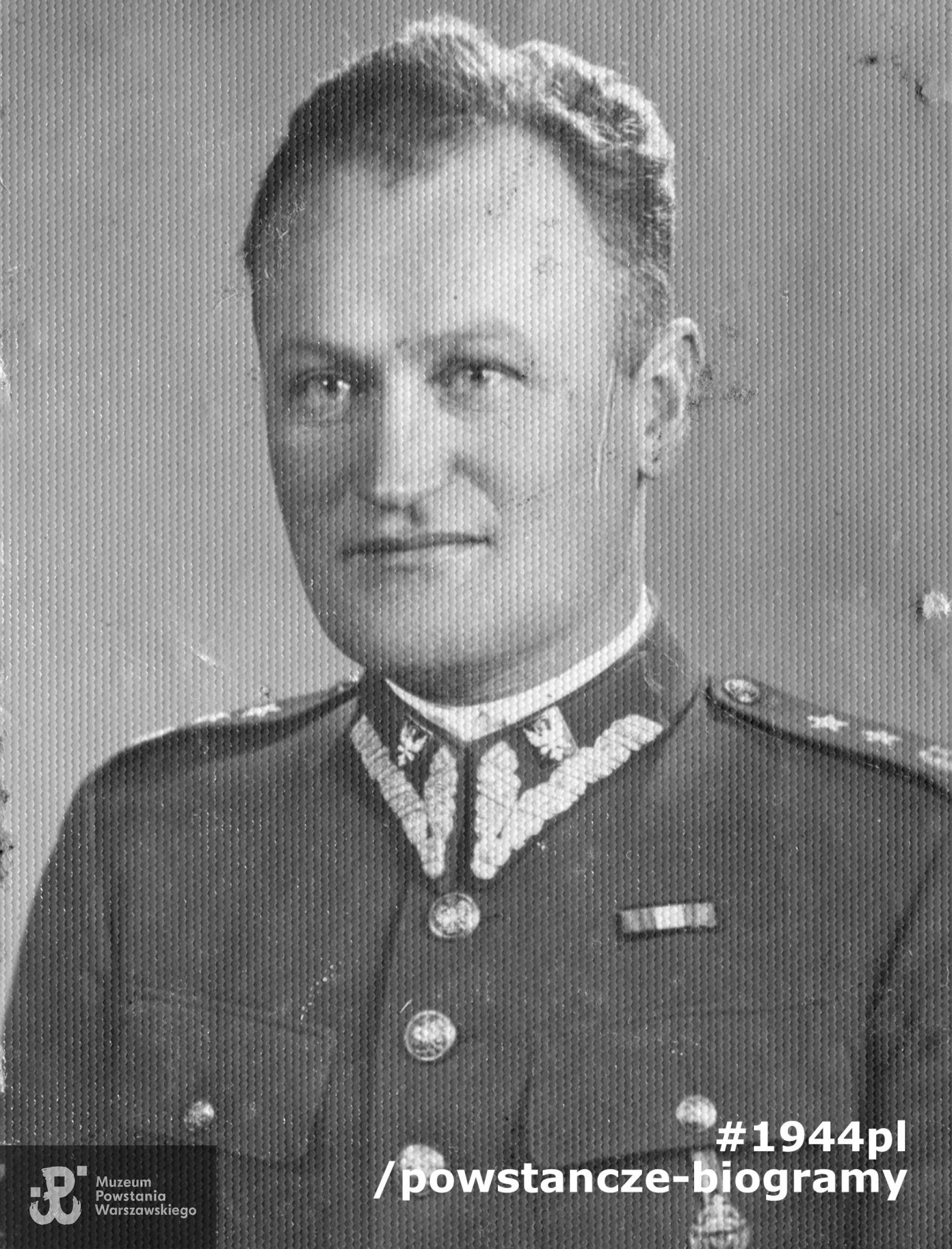 kpt.Michał Pankiewicz "Wacław" (1903-1988).  Fot. z archiwum rodzinnego p. Elżbiety Marciniak 