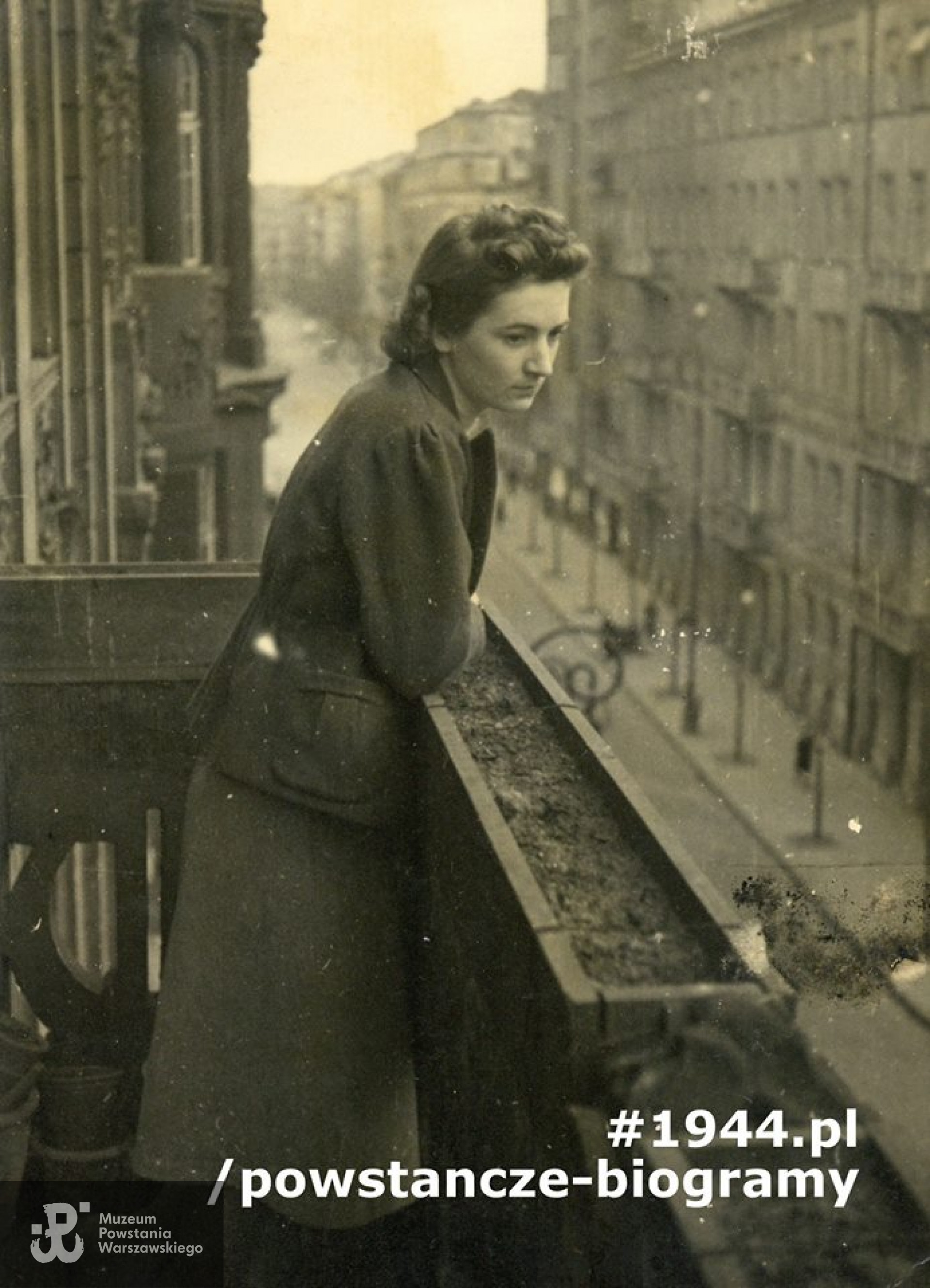 Halina Piasecka ps. "Halina" (1914-1944) Fot. ze zbiorów Muzeum Powstania Warszawskiego, materiały Ewy Orlikowskiej-Krasnowolskiej