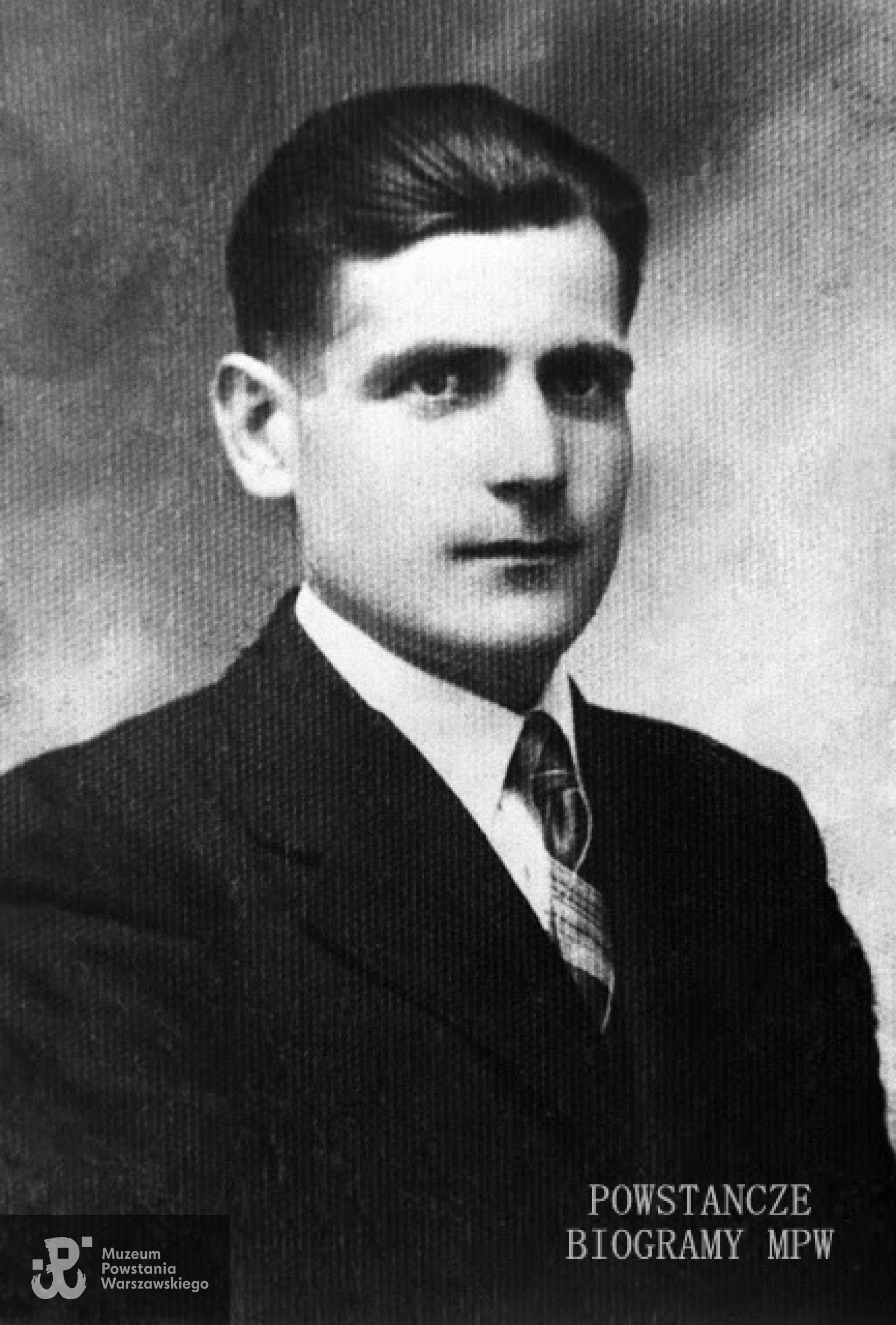 Ppor. Stanisław Kozicki "Howerla" (1918-1944). Fot. AR MPW