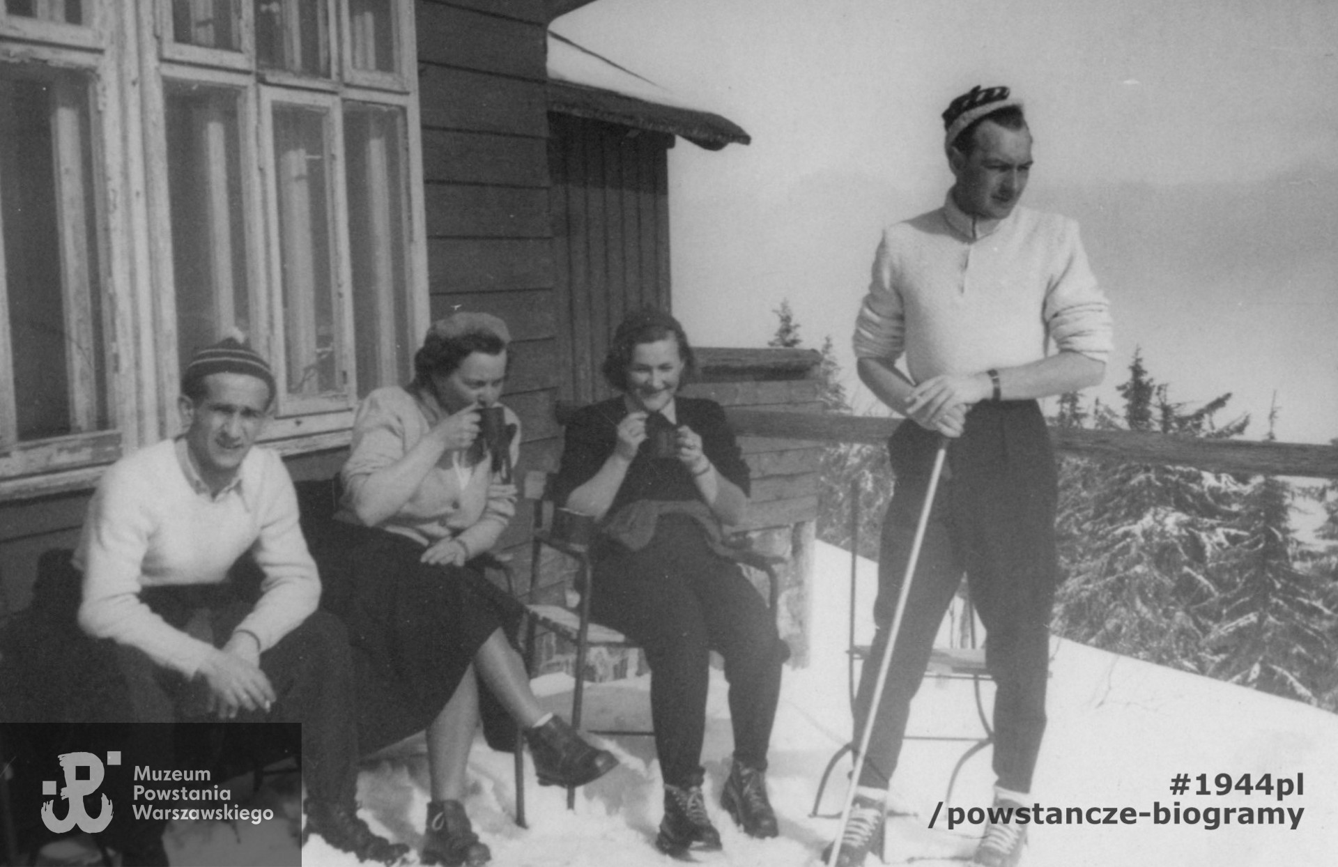Wyjazd w góry, lata 60-te. Fot. z archiwum rodzinnego p. Hanny Stadnik z d. Sikorskiej