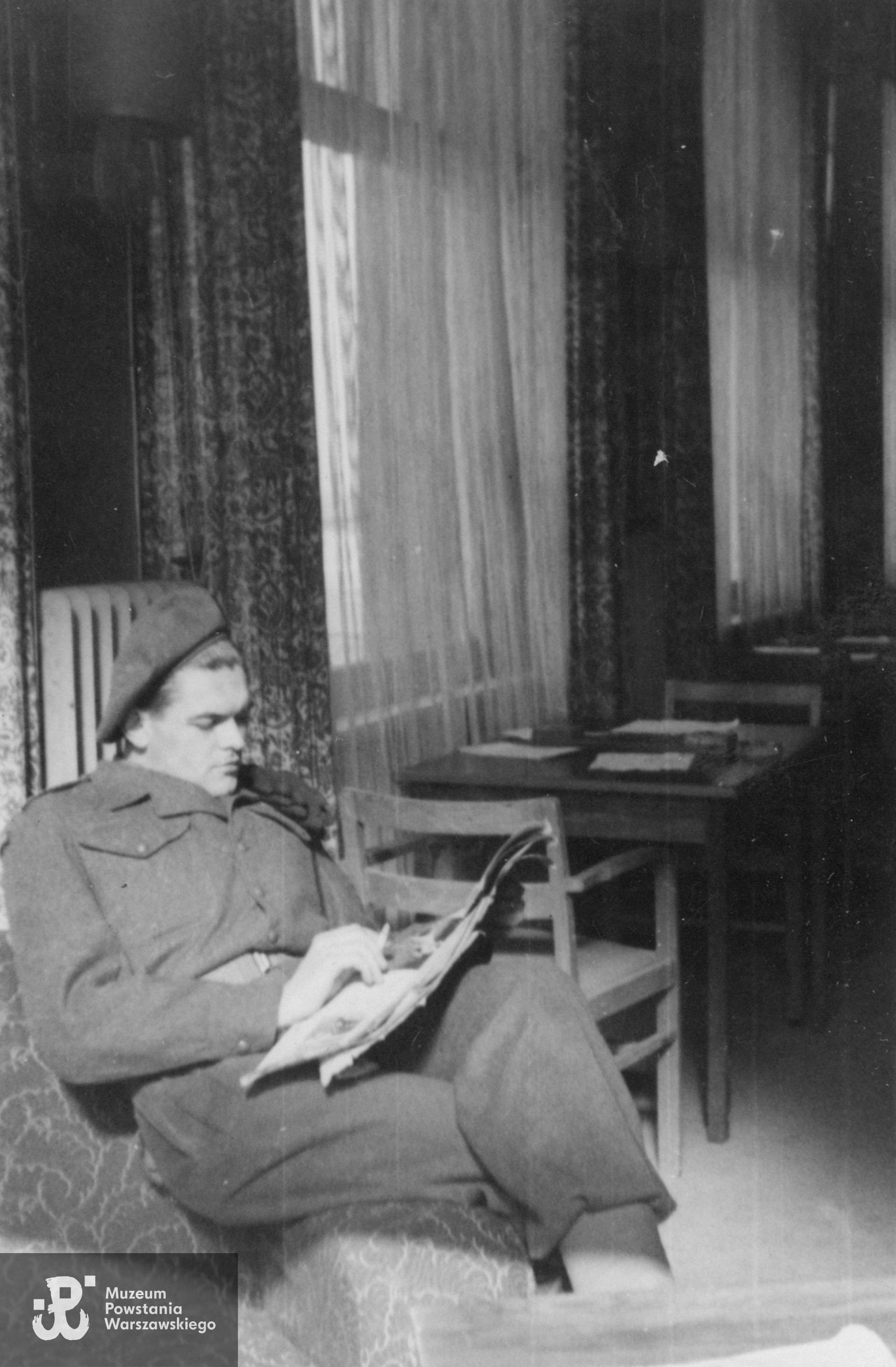 Fot. ze zbiorów rodzinnych p. Joanny Lechowicz, córki Powstańca. Skany wykonano w Muzeum Powstania Warszawskiego wiosną 2025 r.