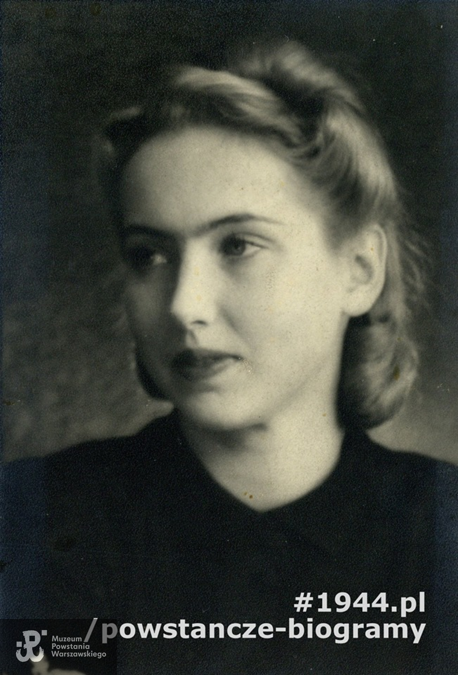 Sanitariuszka Aleksandra Maria Jabłońska ps. „Maria”, „483”, „Babcia". Fot. ze zbiorów Muzeum Powstania Warszawskiego