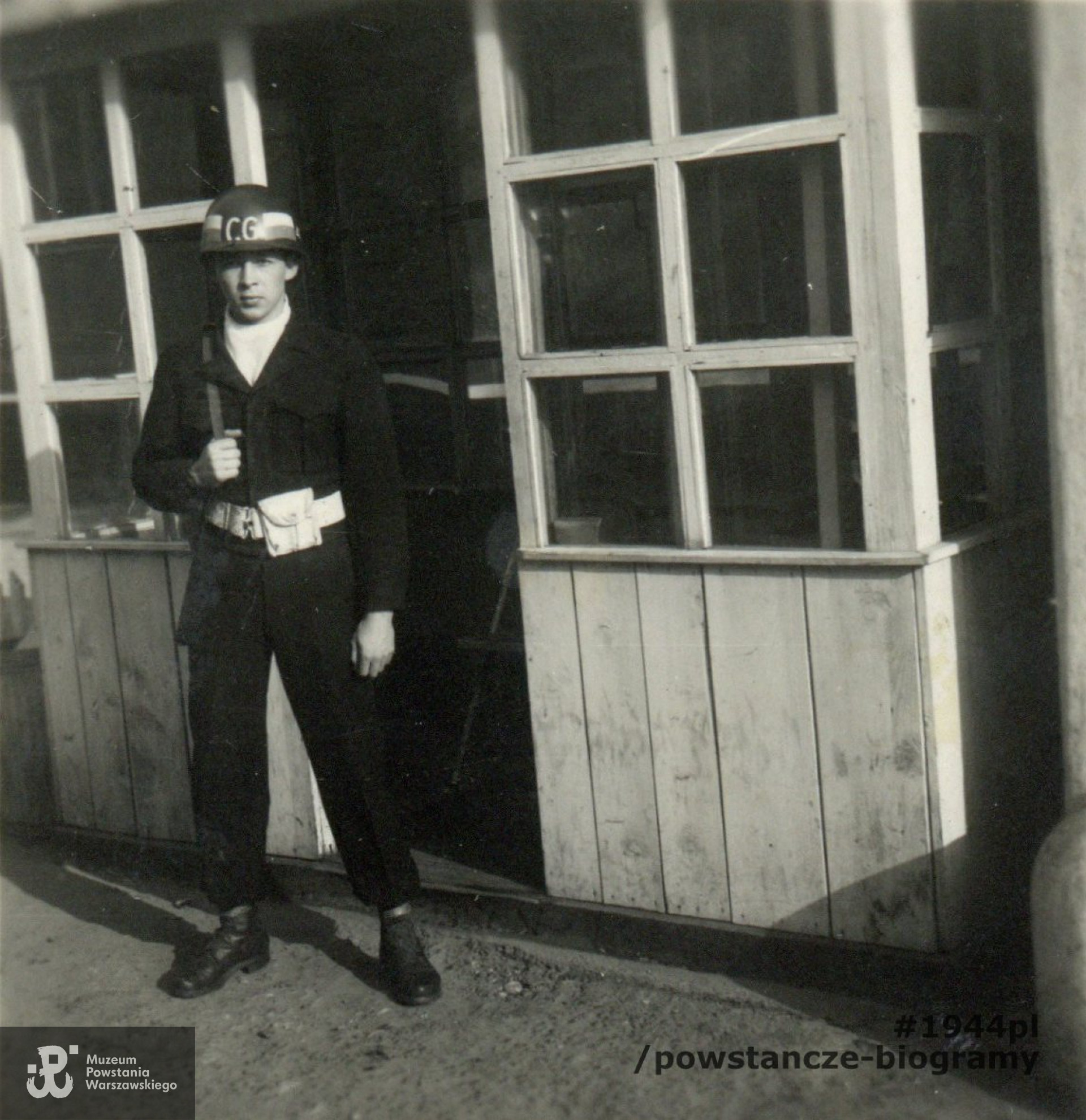 Fot. ze zbiorów rodzinnych, udostępnił p. Piotr Chełmiński. Skany wykonano w Muzeum Powstania Warszawskiego, 2021 r. 