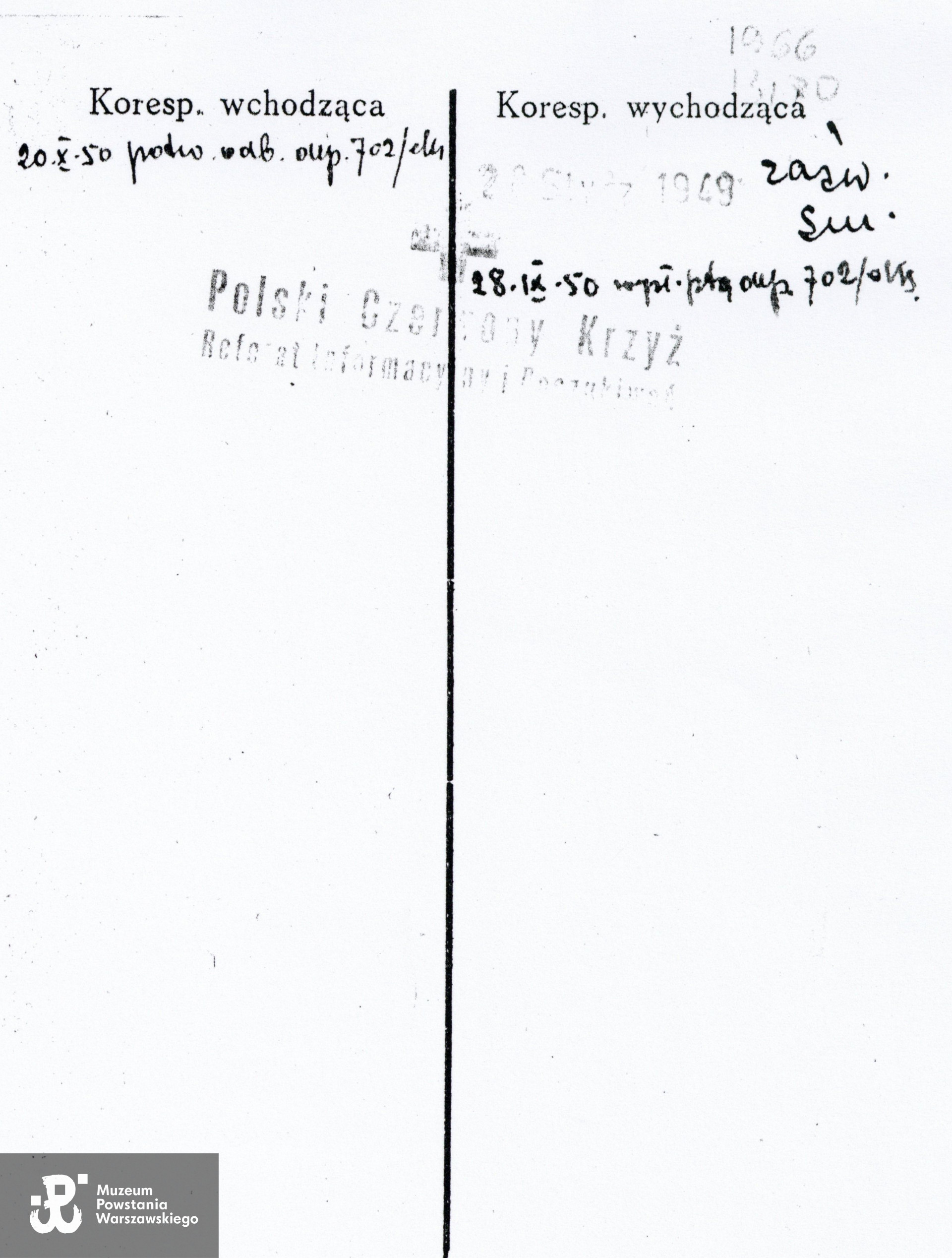 PCK - kartoteka: Gryczyński Kazimierz