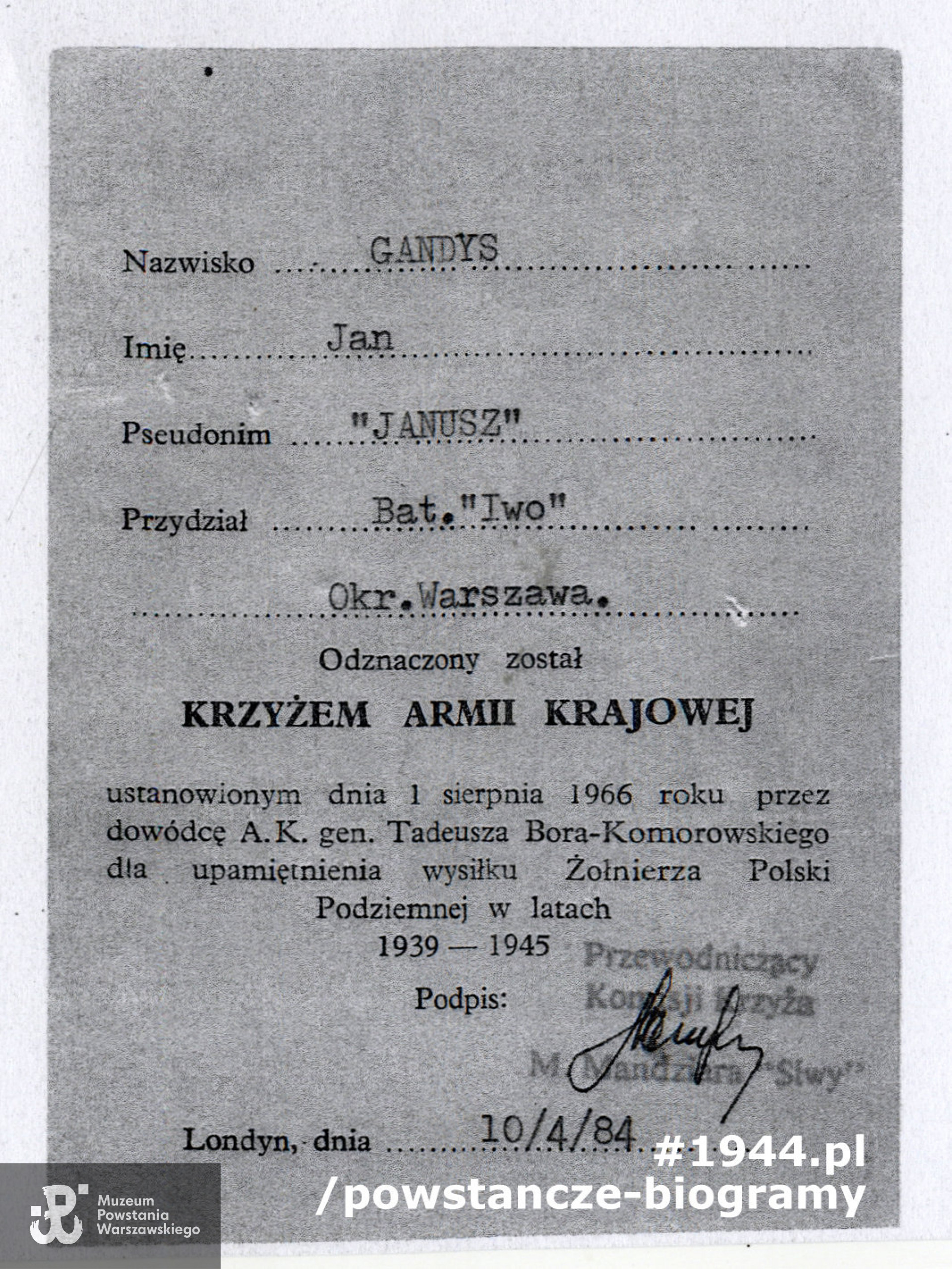 Fot. z archiwum rodzinnego