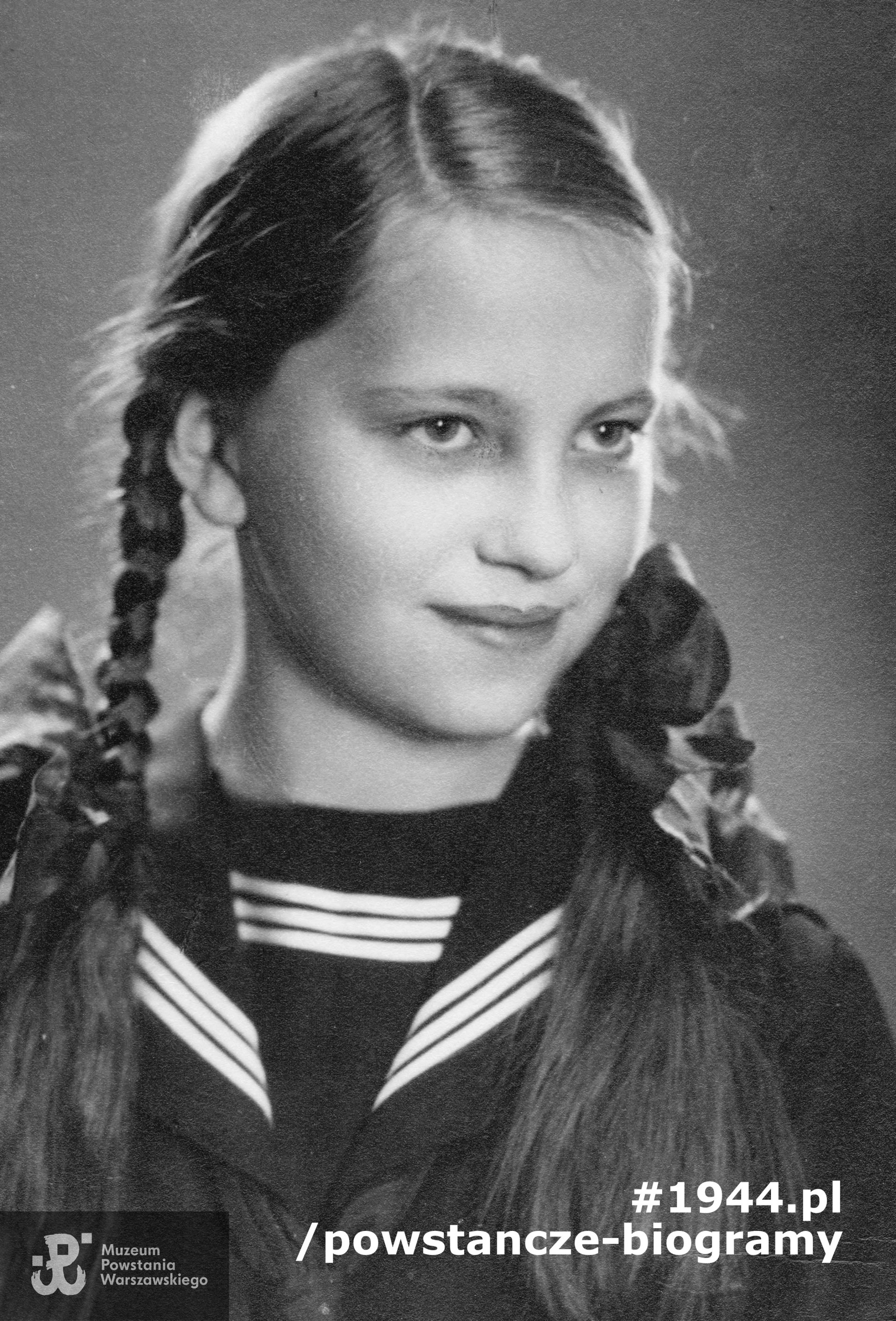 Krystyna Puławska - Wolska "Sarenka" (1925-2004). Fot. z archiwum rodzinnego udostępniła Iwona Ewa Kirejczyk 