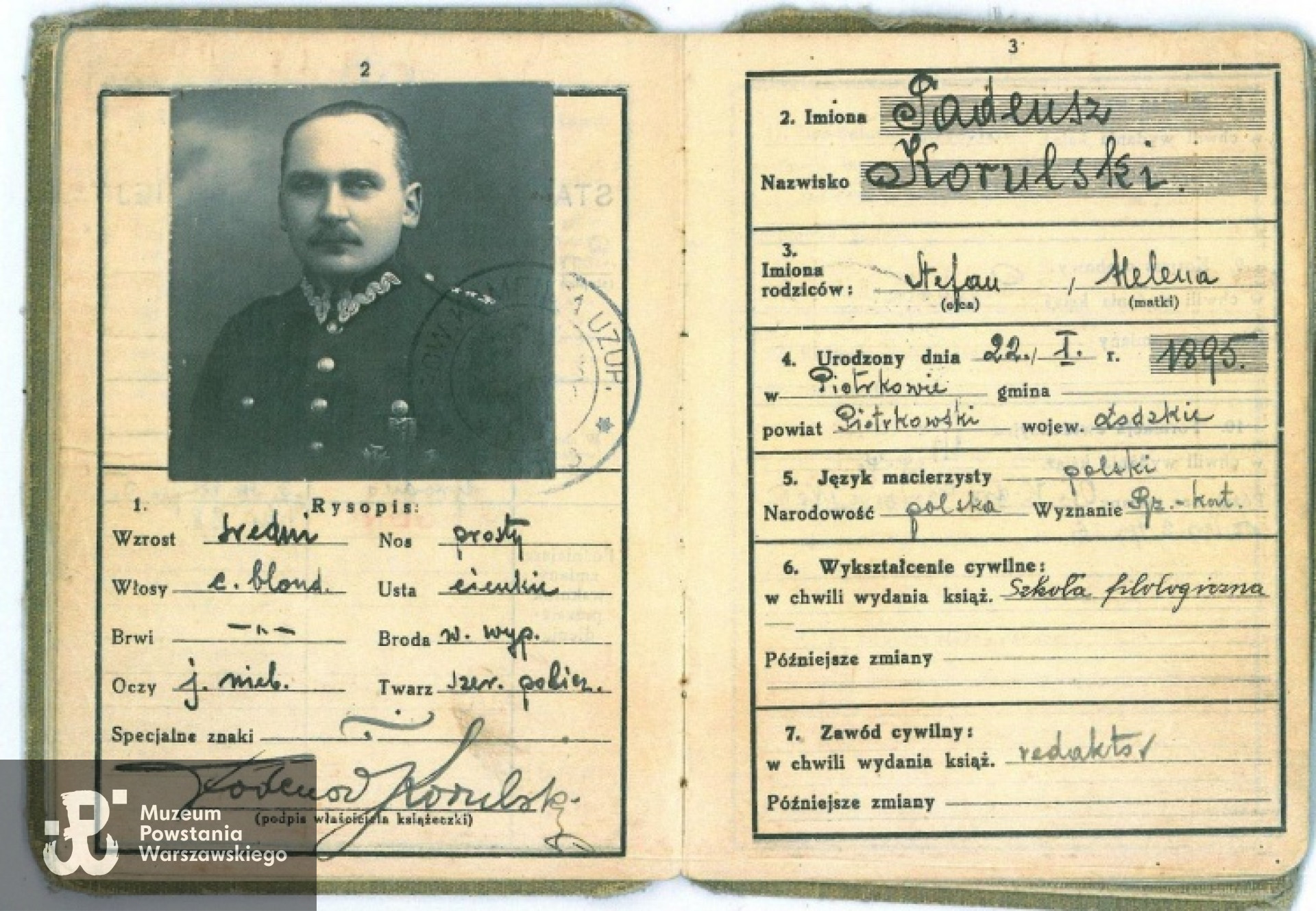 Zdjęcie z archiwum rodzinnego Tadeusza Marcina Korulskiego / zbiory MPW