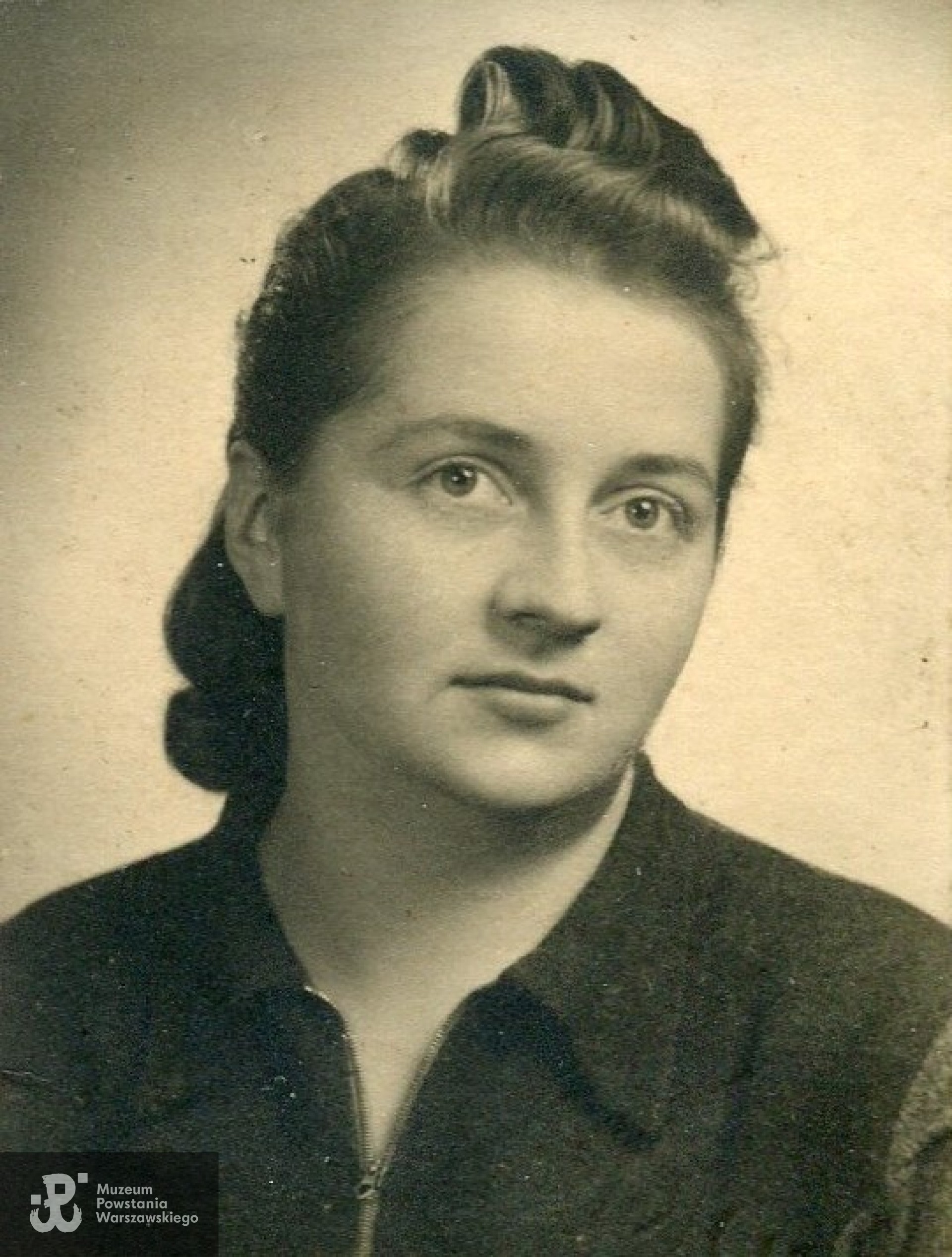 Danuta Dudzik, na zdjęciu w roku 1946. Fot. ze zbiorów rodzinnych, udostępniła p. Anna Wilczyńska, córka