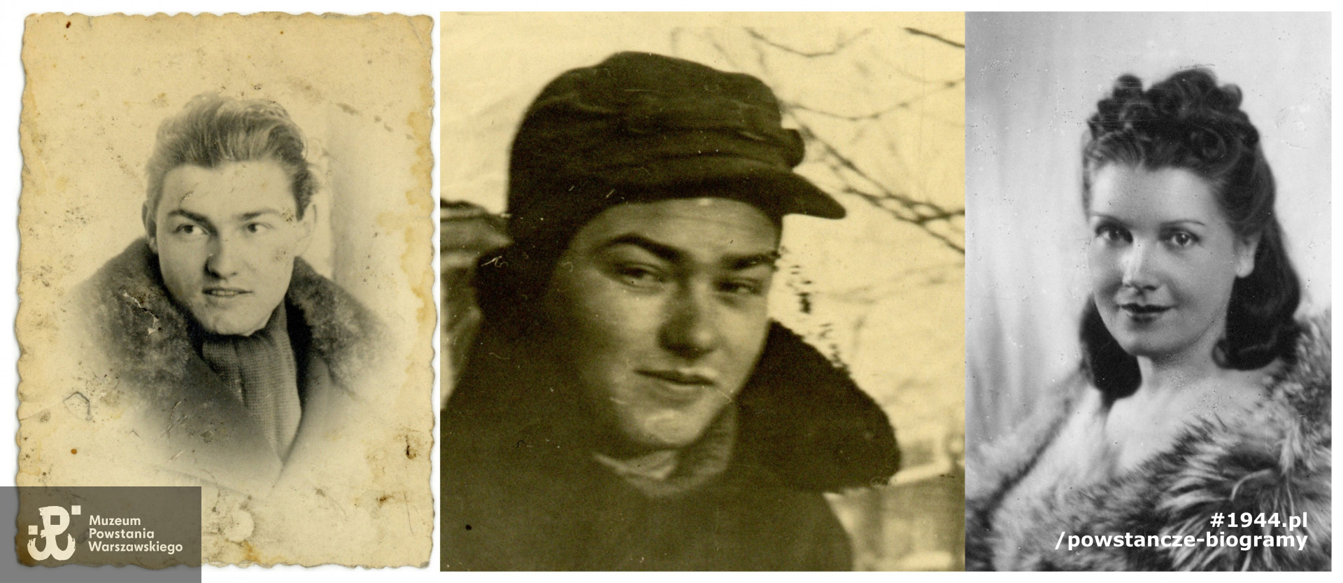 Od lewej  dwaj synowie dr. Zawadowskiego  polegli jeszcze w czasie okupacji - Andrzej Zawadowski ps. „Gruby” (1922-1943),  bohater „Kamieni na szaniec" oraz Witold Zawadowski jr (1923 - 1941) Po prawej żona - Maria Antonina Zawadowska z domu Popławska.  Fot. z archiwum rodzinnego udostępnił syn, p. Wacław Zawadowski.  Zdjęcia pozostałych synów  zamieszczoen są w ich Powstańczych Biogramach.