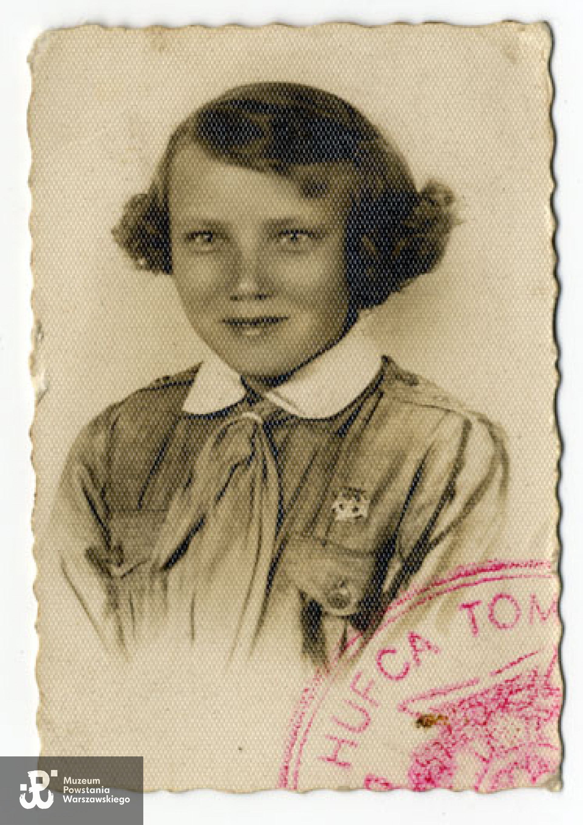 Zdjęcie wykonane w Tomaszowie Mazowieckim w 1935/36 roku. Z archiwum rodzinnego Zofii Czekalskiej.