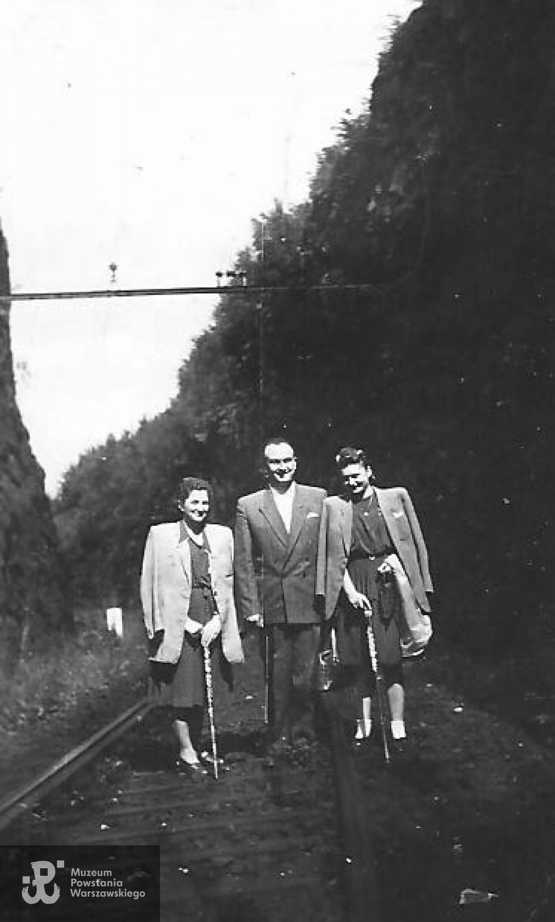 W podróży poślubnej w Szklarskiej Porębie - 1948 r.