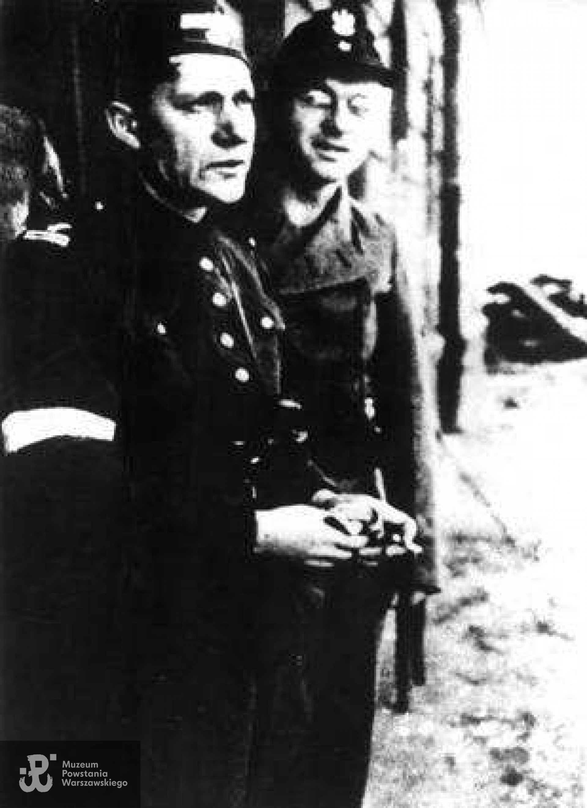 Powstanie Warszawskie, ppłk Jan Mazurkiewicz „Radosław” ppor. Stanisław Wierzyński „Klara"