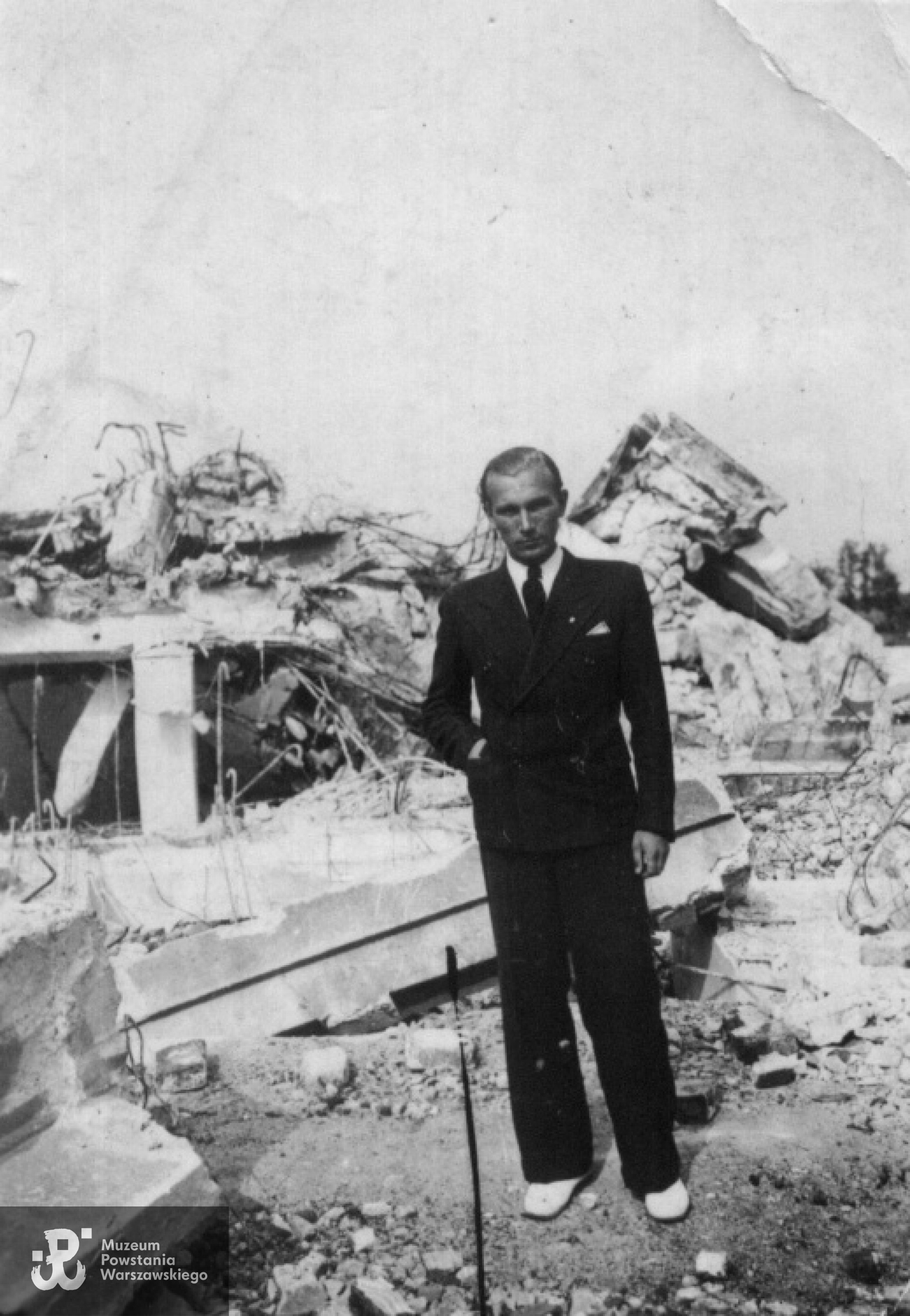 Zbigniew Max, zdjęcie powojenne. Fot. z archiwum rodzinnego Andrzeja Maxa.