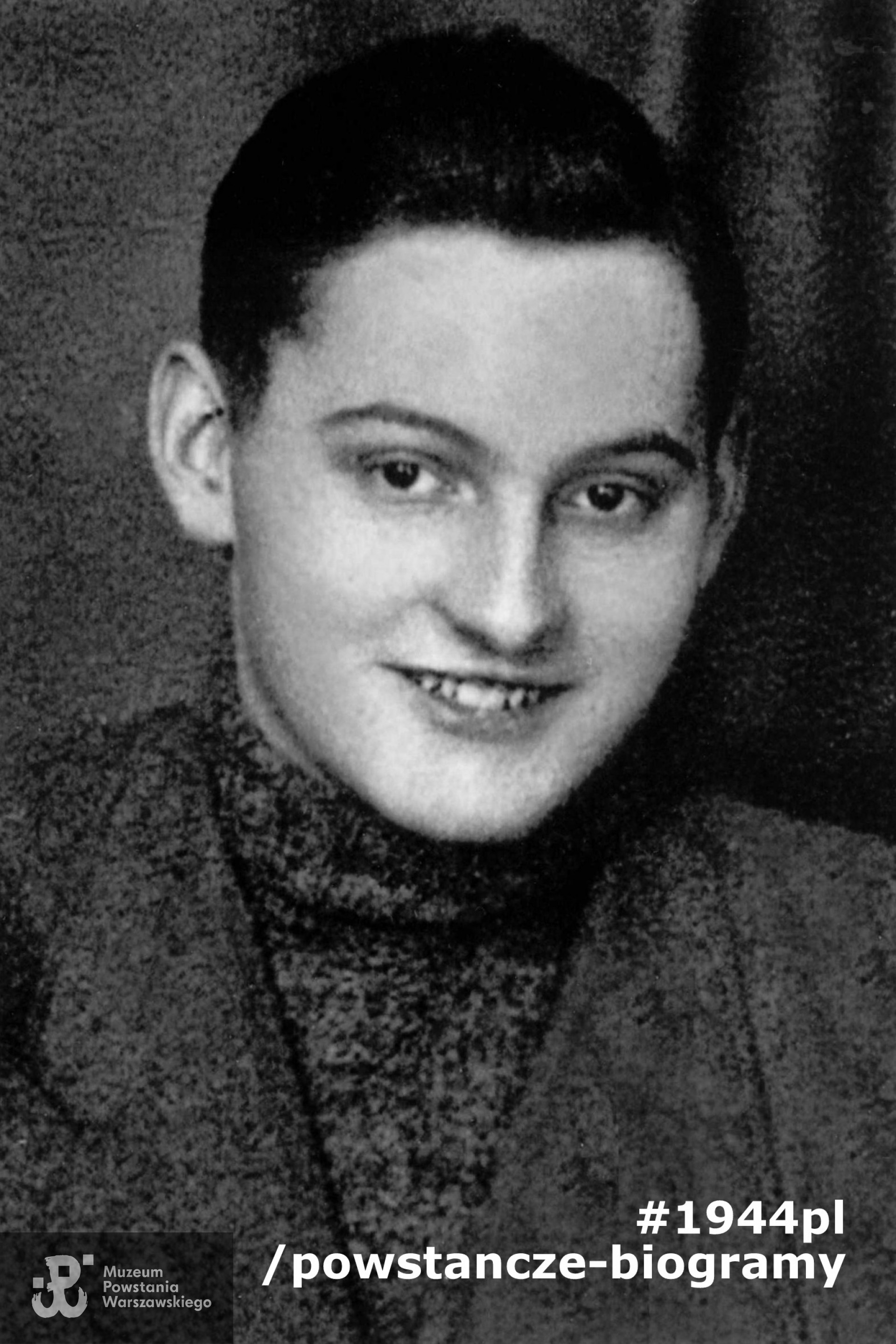 Włodzimierz Grześkowiak ps. "Kuźma" (1922-1993). Fot. ze zbiorów rodzinnych p. Jerzego Grześkowiaka i p. Pawła Chojeckiego