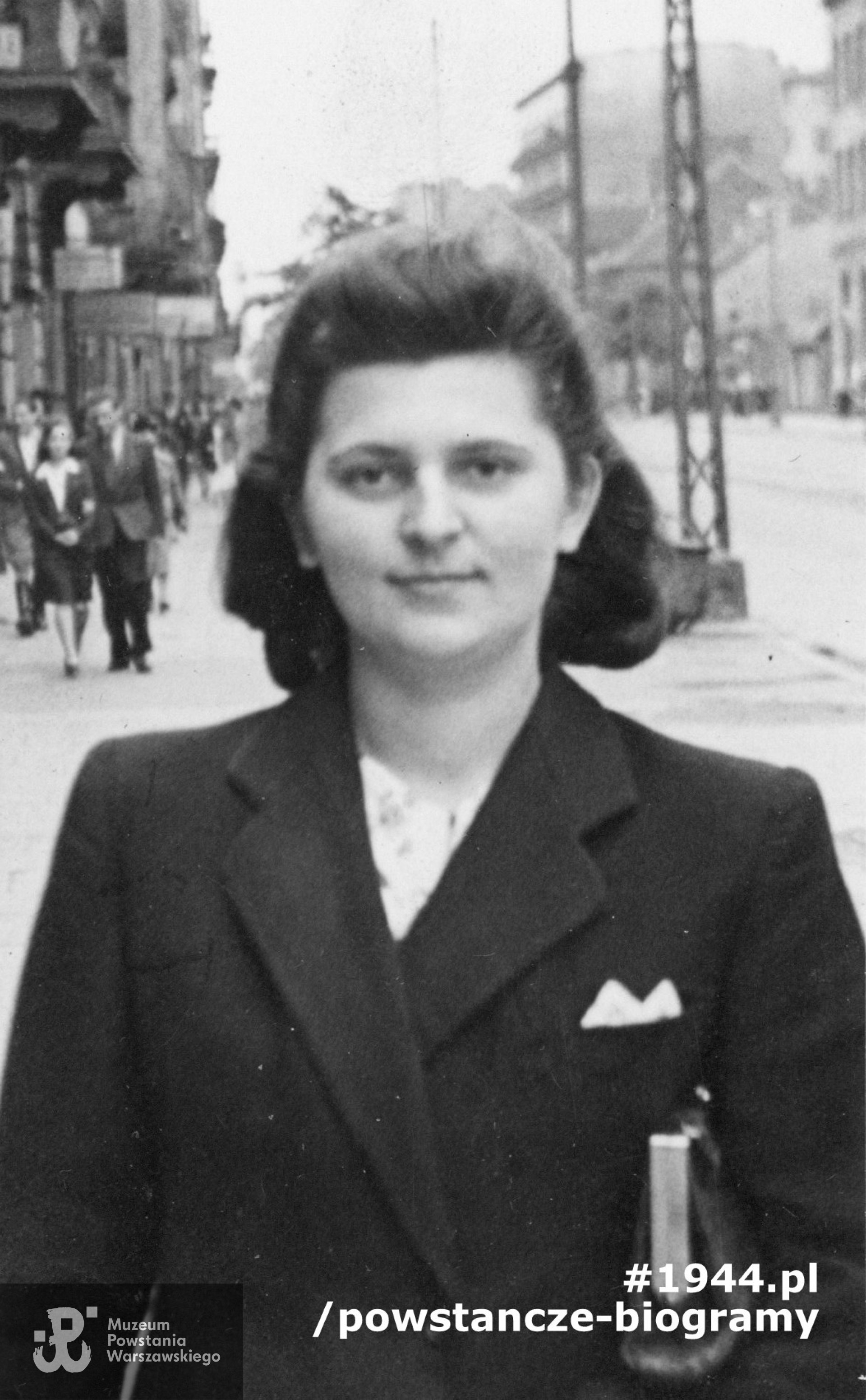 Sanitariuszka Jadwiga Barbara Kowalczyk-Sakowska. Fot. z archiwum rodzinnego p. Feliksa Krzywickiego