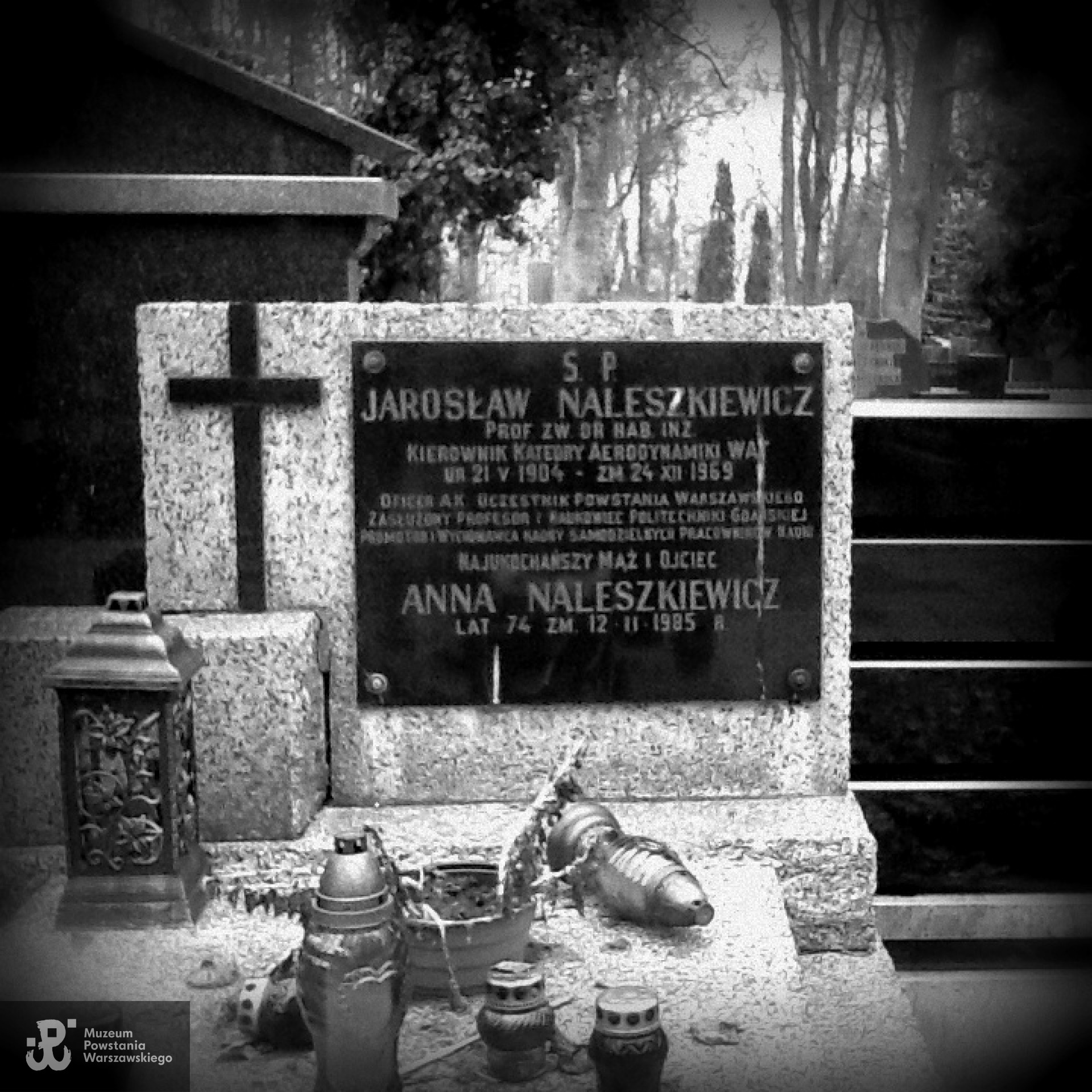 Cmentarz Wojskowy na Powązkach, kw. B 19-8-5. Fot. udostępniła p. Beata Trzcińska