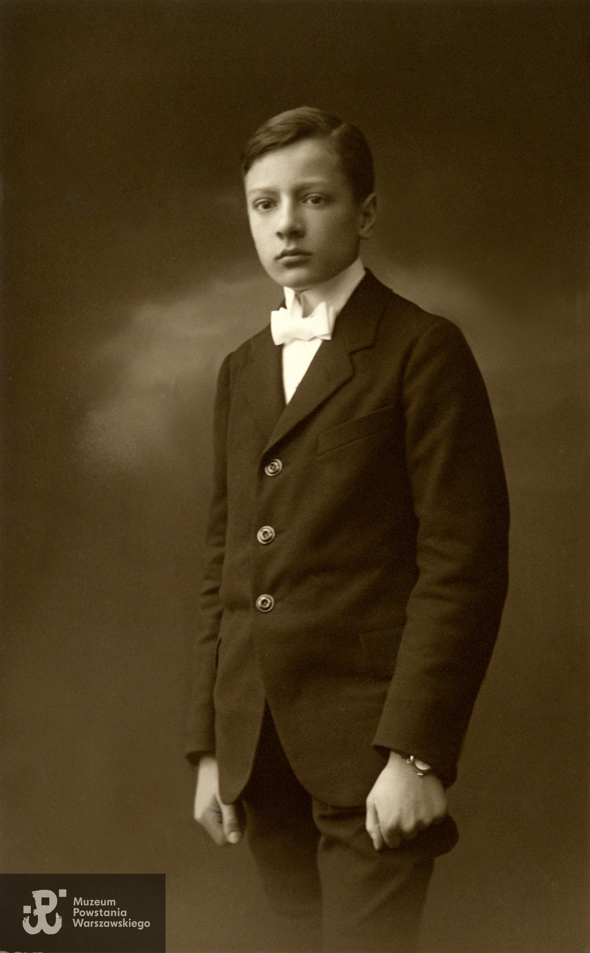 Tadeusz Semadeni, 1917 rok. Fot. z archiwum rodziny Semadenich, do wykonania kopii udostępnił p. Zbigniew Semadeni.