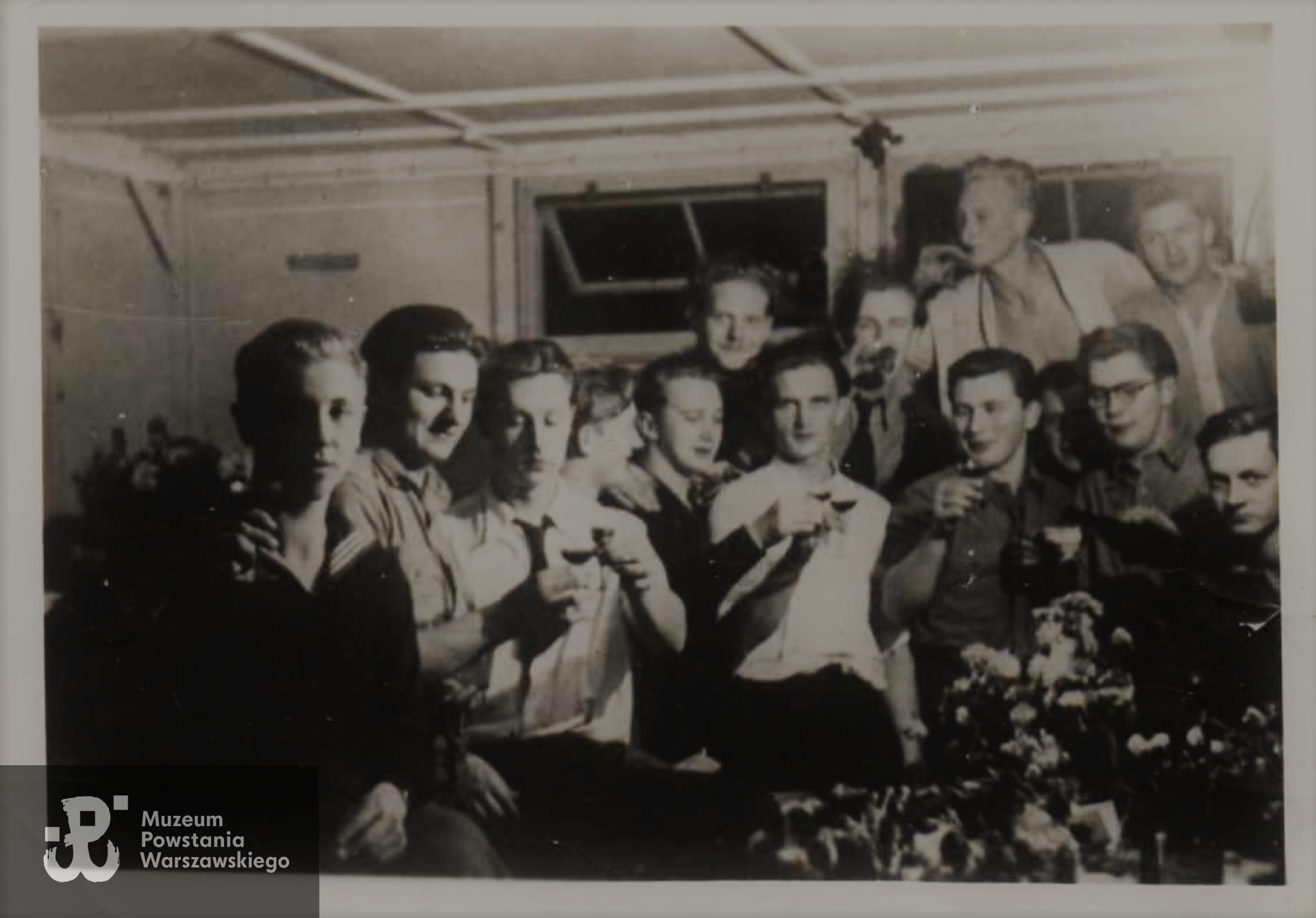 Gimnazjum w Lubece, 1945. Wojciech Kielim drugi od lewej. Zbiory prywatne
