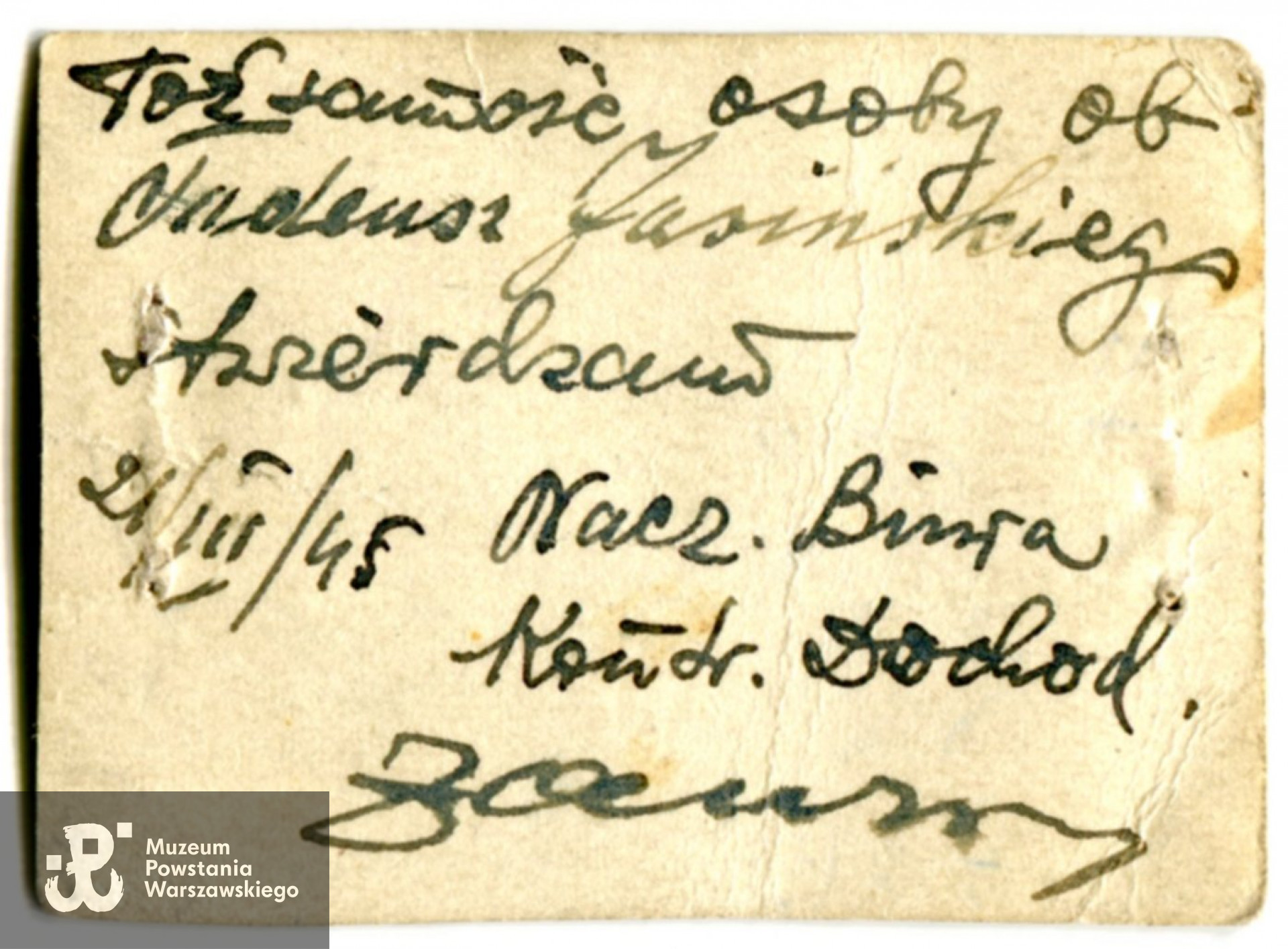 Fot. z archiwum rodzinnego Grażyny i Jerzego Jasińskich.