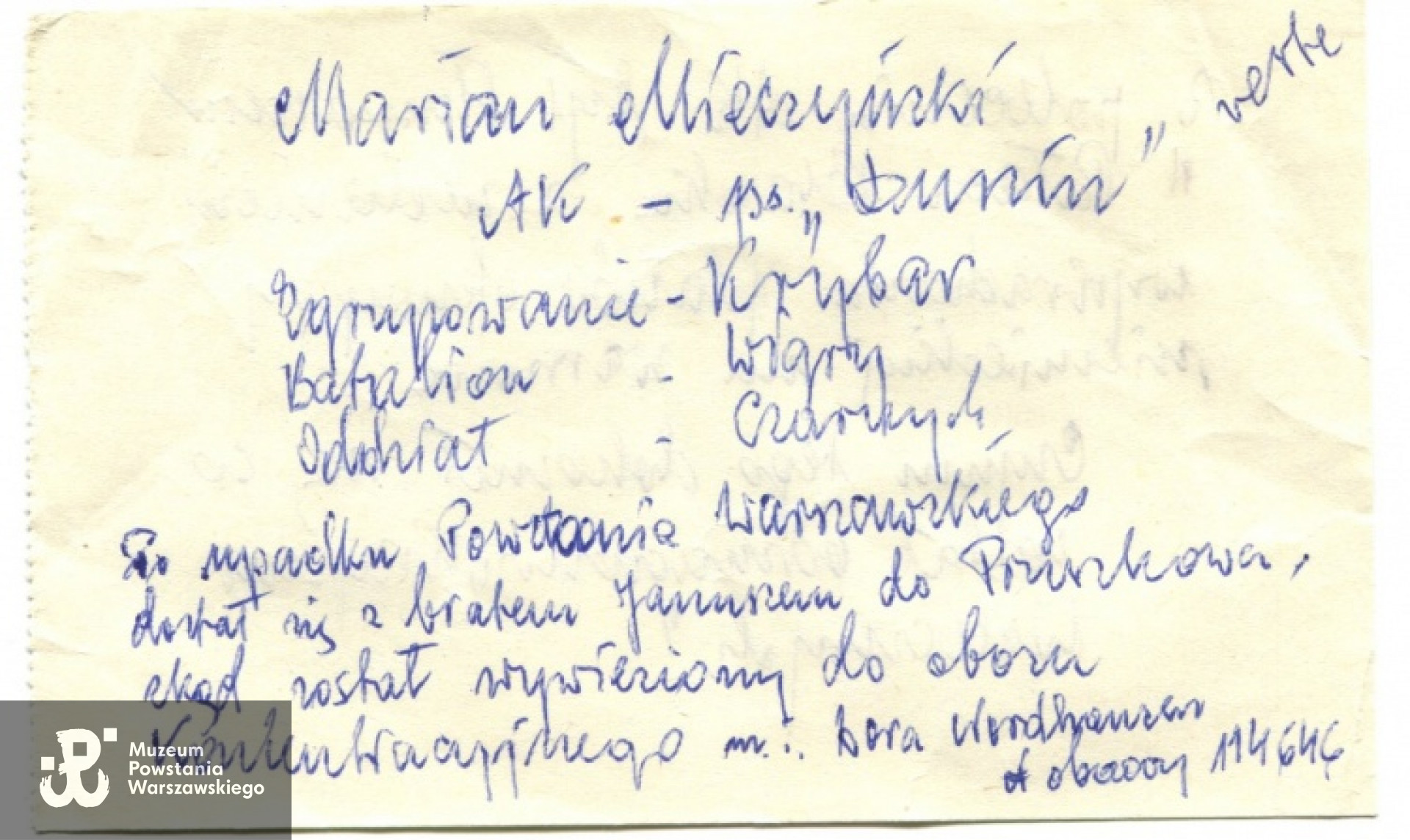 Fot. udostępnione przez p. Annę Mieczyńską-Jerominek