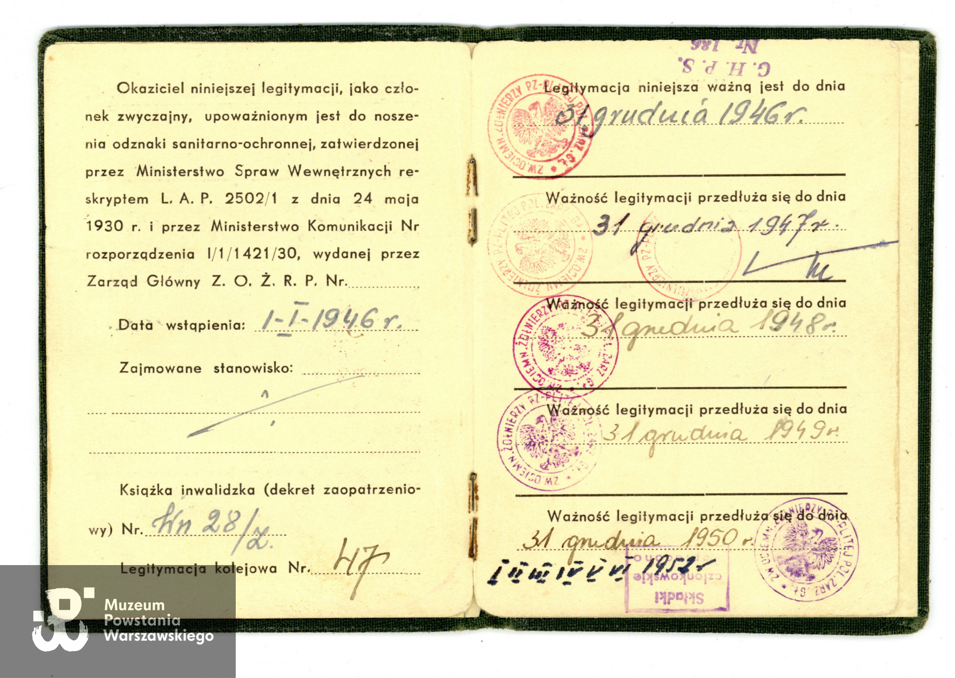 Z archiwum rodzinnego p. Waldemara Zielińskiego