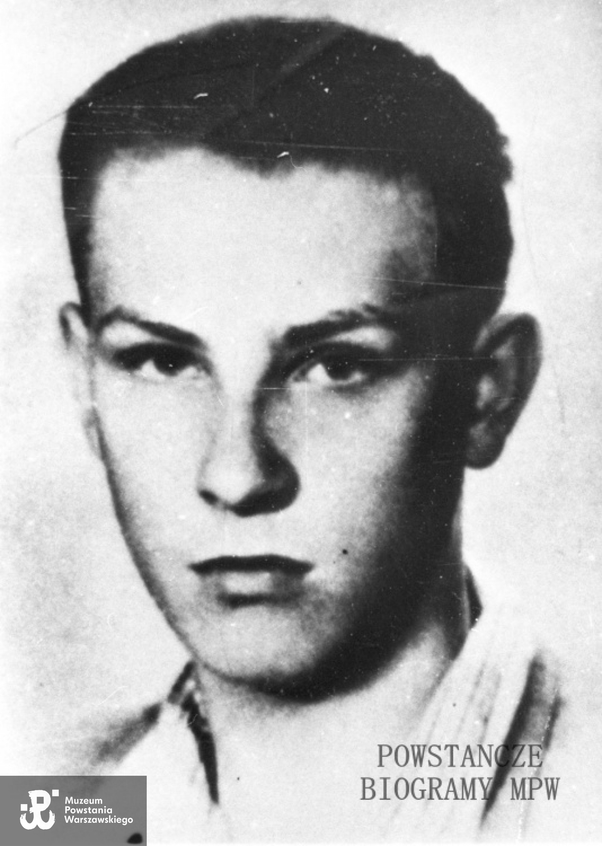 Janusz Boleszczyc-Rudnicki "Orzeł", poległy pod Pęcicami 2 sierpnia 1944 r.  Fot. ze zbiorów Muzeum Powstania Warszawskiego, sygn. MPW-IH/3938