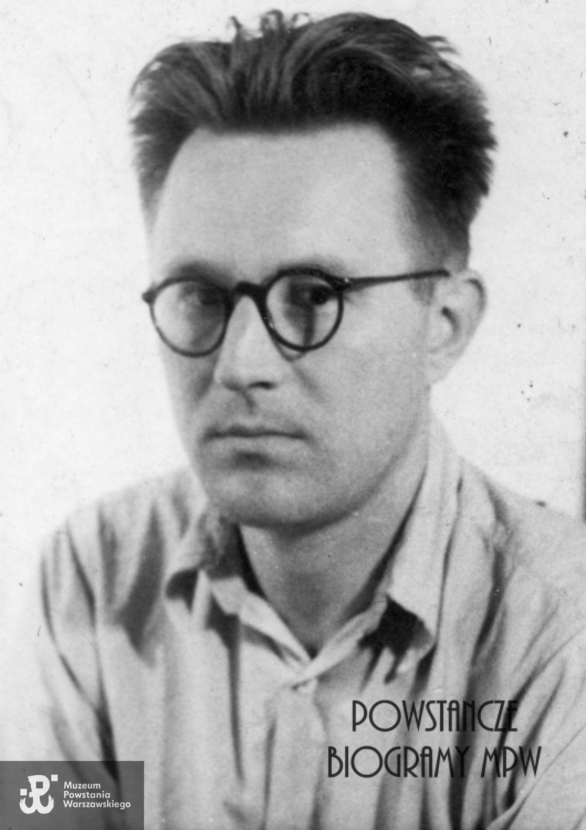 plut. pchor. Jerzy Juliusz Krukowski "Grzegorz" (1922-2005). Fot. AR MPW