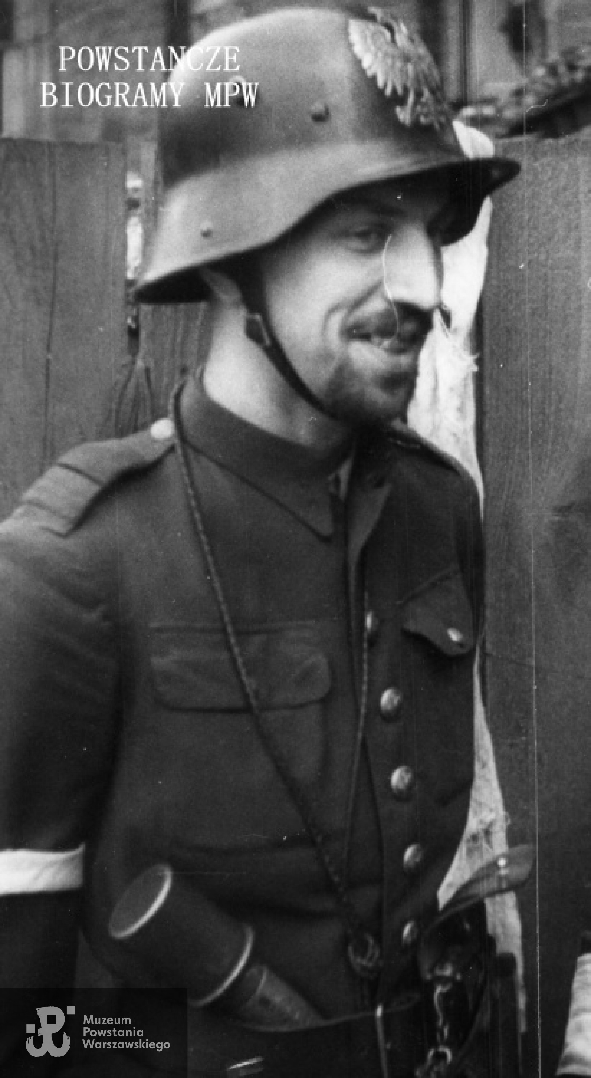 por. Zbigniew Brym "Zdunin" (1919-2006) Fot. ze zbiorów Muzeum Powstania Warszawskiego, sygn. MPW/IK-2670