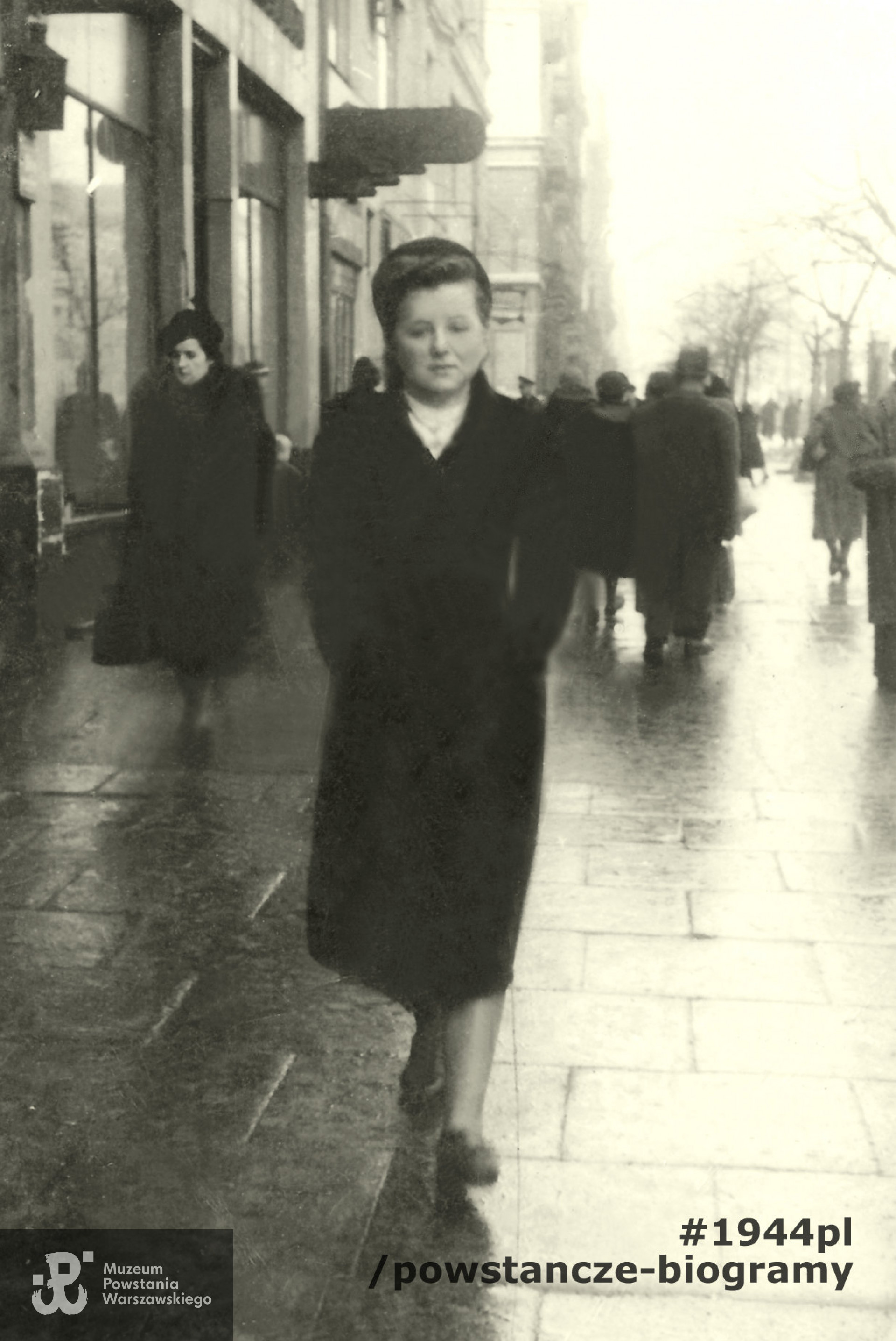 Irena Derus - Cybulska "Iza". Fot. ze zbiorów rodzinnych p. Ireny Cybulskiej