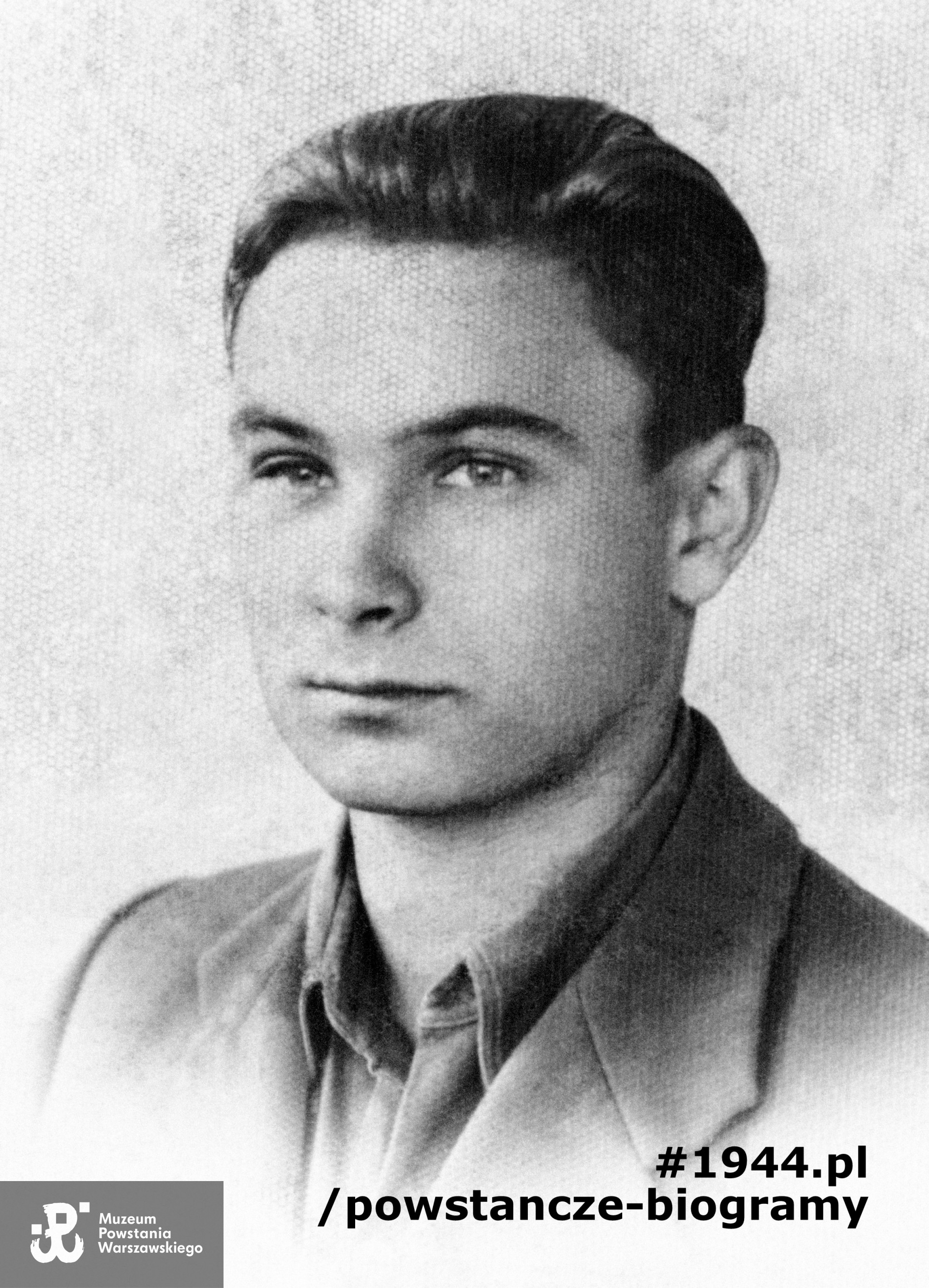 Romuald Antoni Krzemiński ps. "Krępy" (1924-1944). Fot. ze zbiorów Muzeum Powstania Warszawskiego - batalion "Zośka"