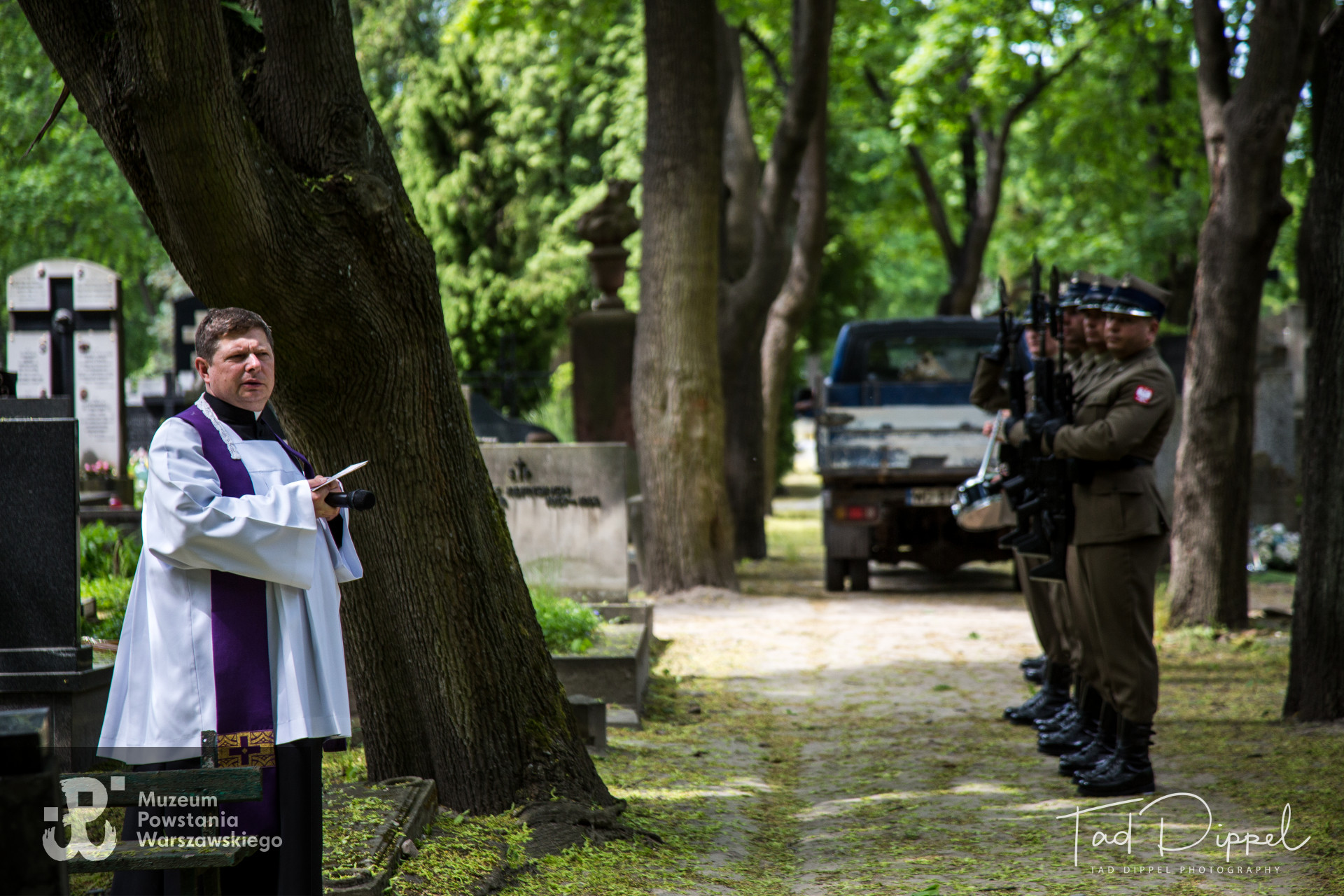 Pogrzeb Pani Jadwigi Dippel-Bossowskiej  na Starych Powązkach, 20.05.2022 r.  Fot.  wykonał i udostępnił p. Tadeusz Dippel