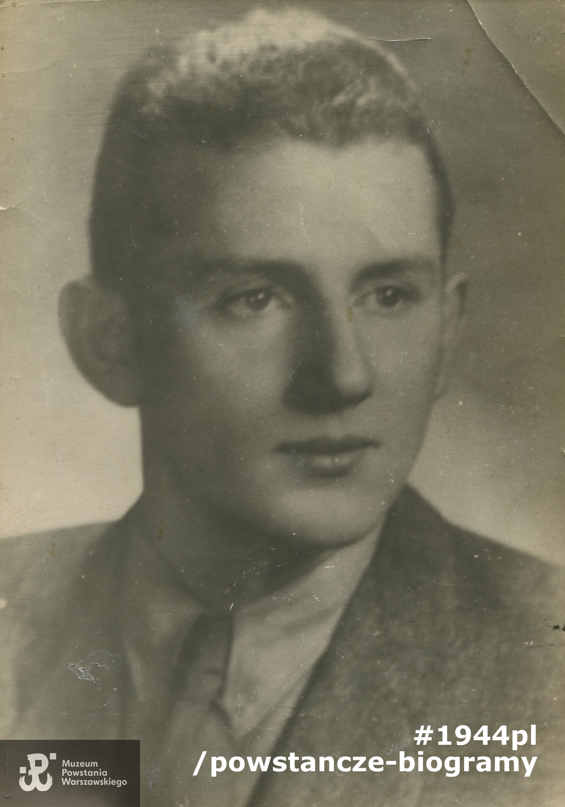 st. strz. Stanisław Śliwczak ps. "Vis". Fot. z archiwum rodzinnego p. Stanisława Śliwczaka, udostępnione za pośrednictwem wnuka 